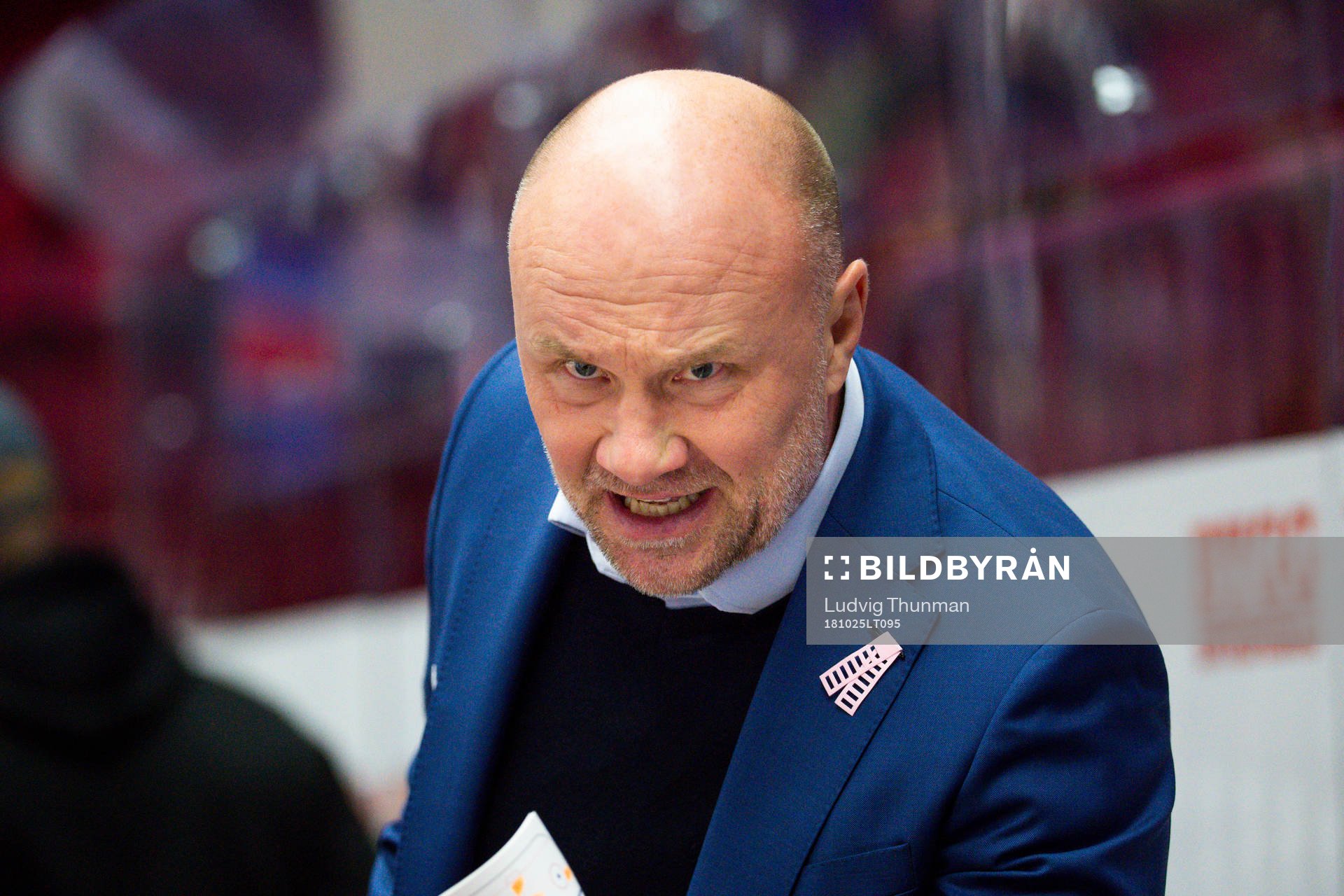 Malmö Redhawks tränare Peter Andersson