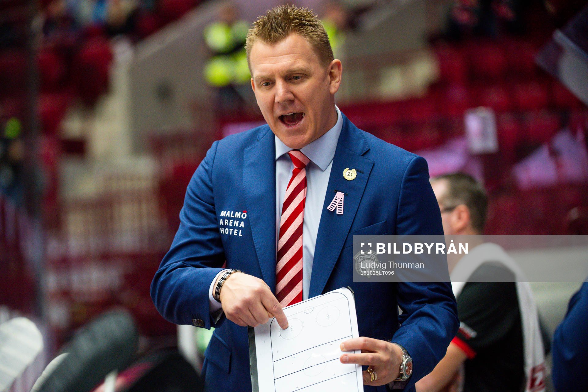 Malmö Redhawks assisterande tränare Jesper Mattsson