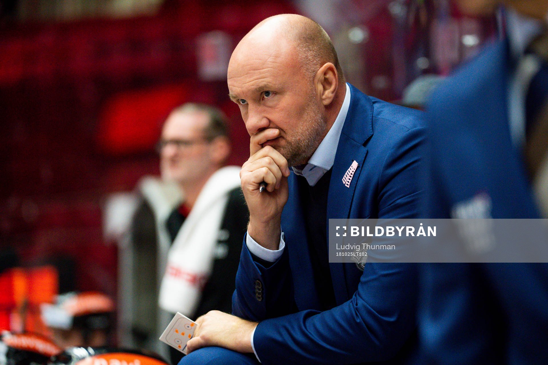Malmö Redhawks tränare Peter Andersson