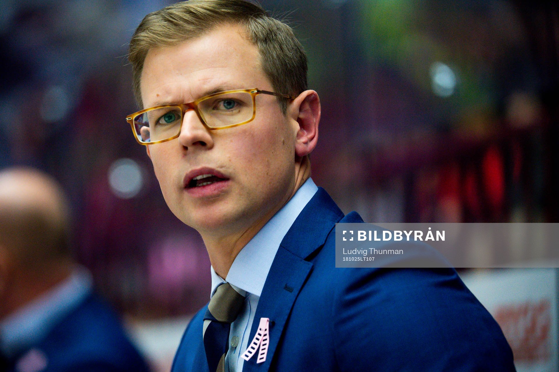Malmö Redhawks assisterande tränare Martin Filander