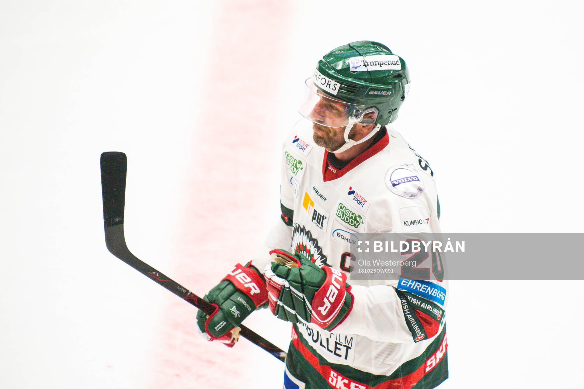 Frölundas Joel Lundqvist  jublar