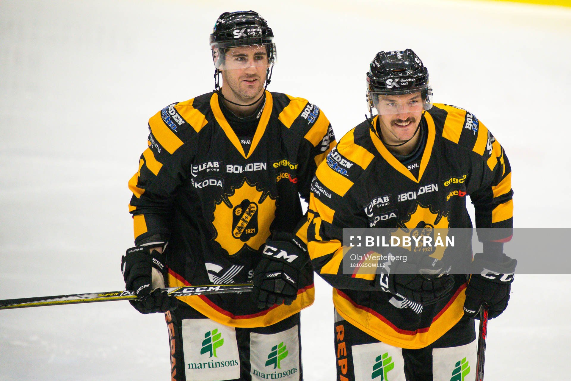Skellefteås Bud Holloway och Juhamatti Aaltonen