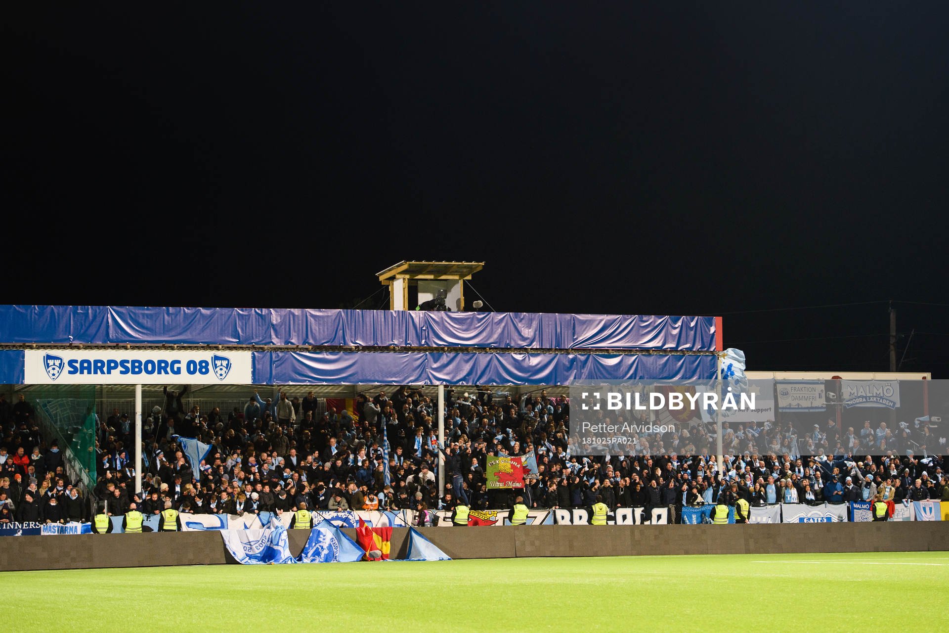 Supporters of of Malmö FF