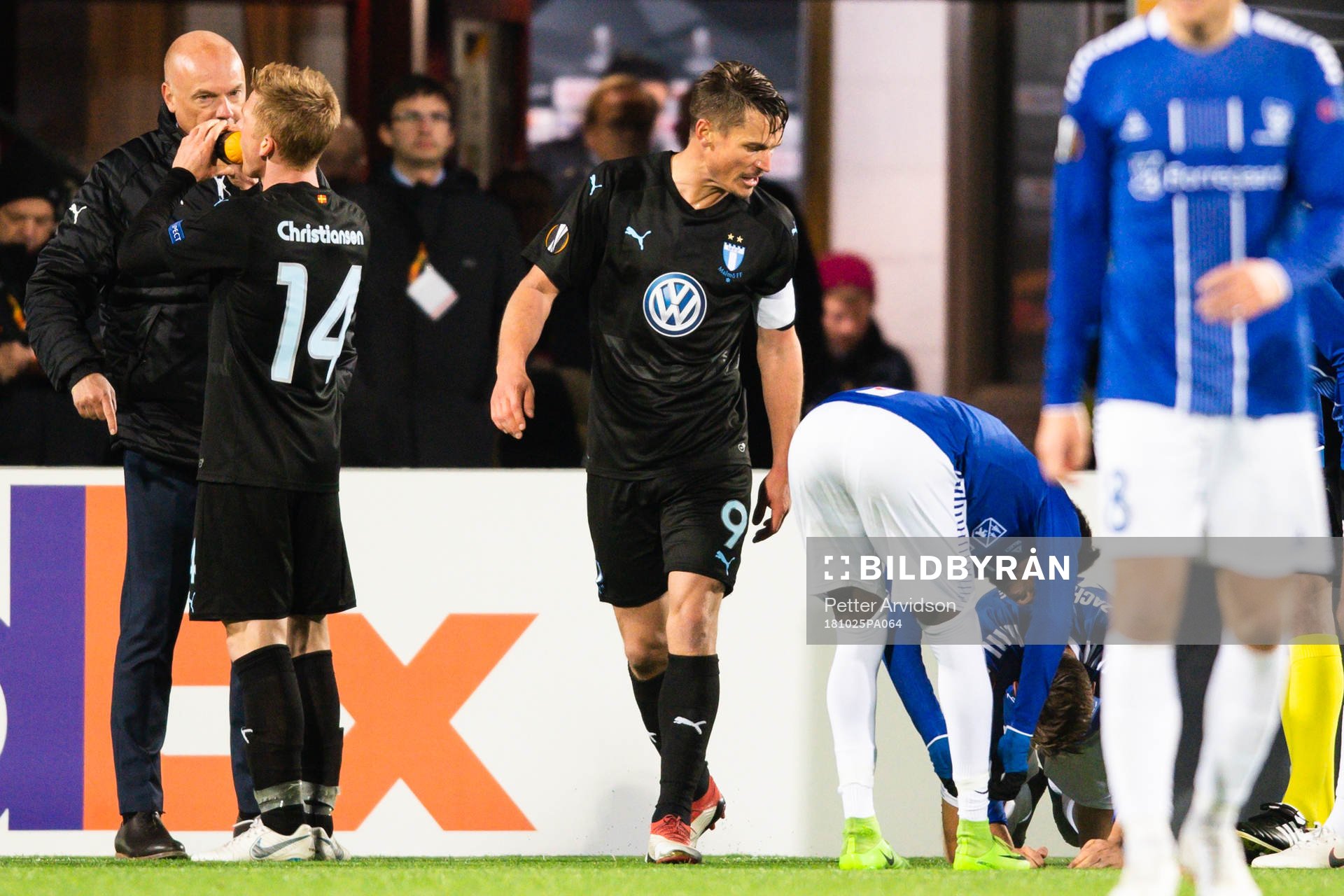 Markus Rosenberg of Malmö FF reacts