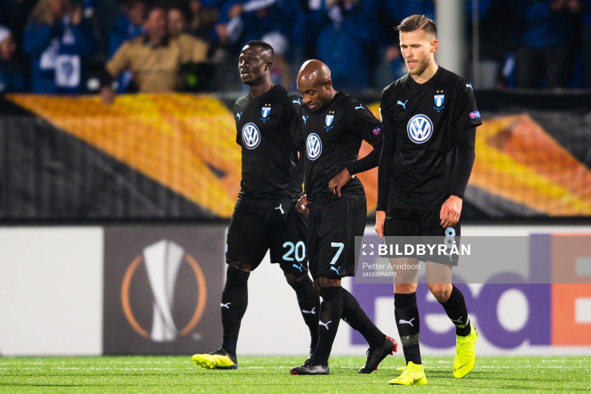 Carlos Strandberg, Fouad Bachirou and Arnór Ingvi