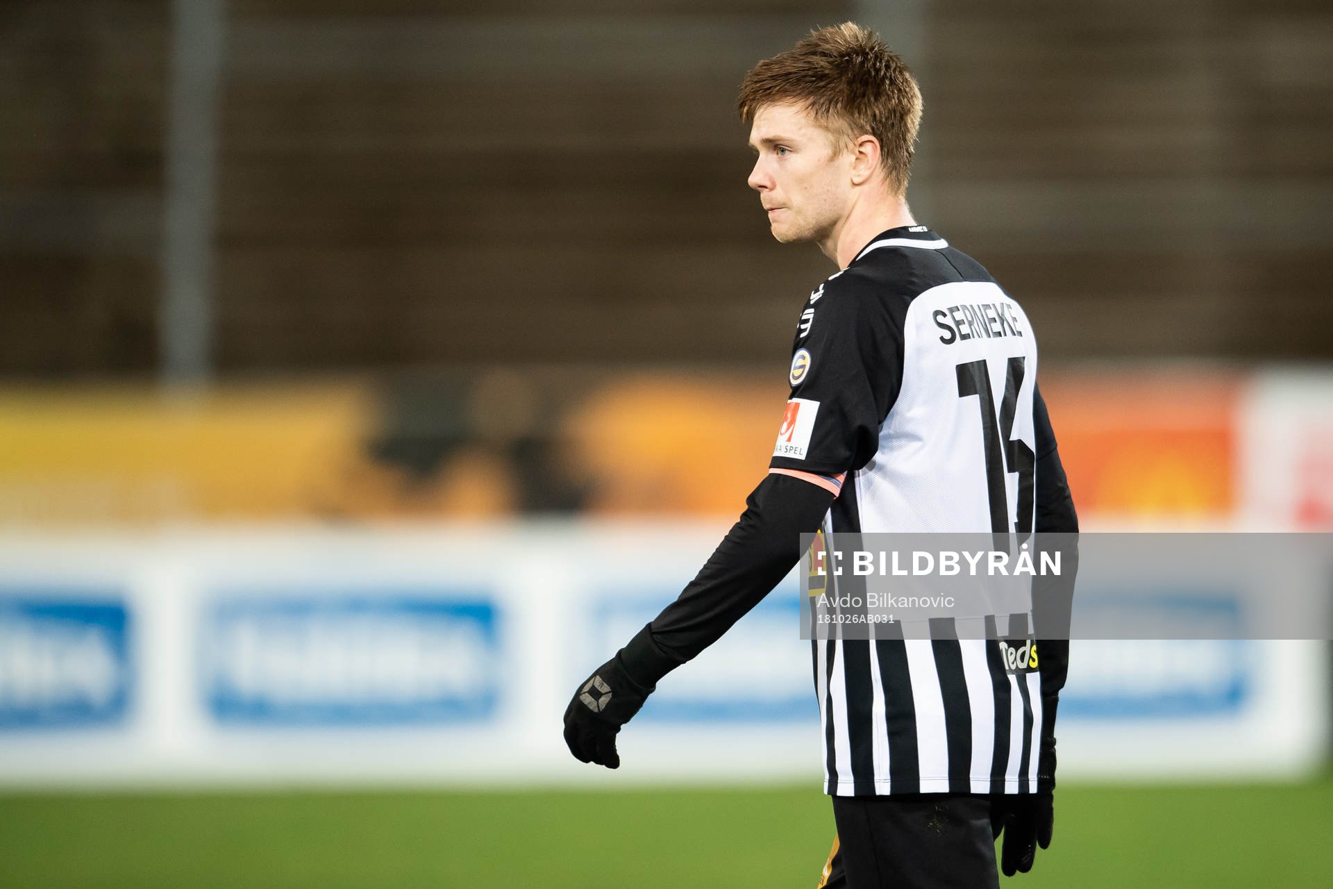 Landskronas Dennis Olofsson deppar