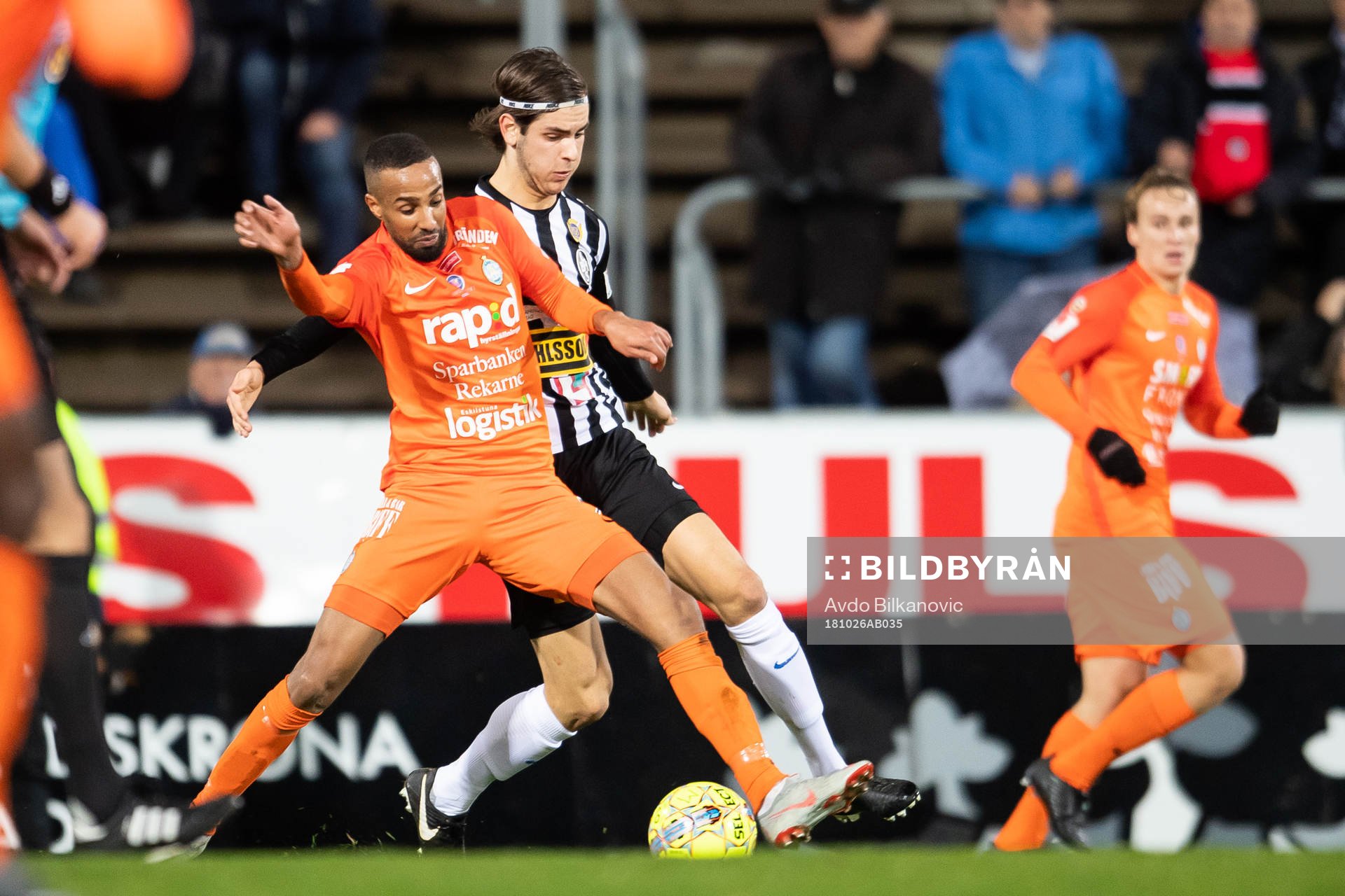 Landskronas Adi Nalic och AFC Eskilstunas Ferid Ali