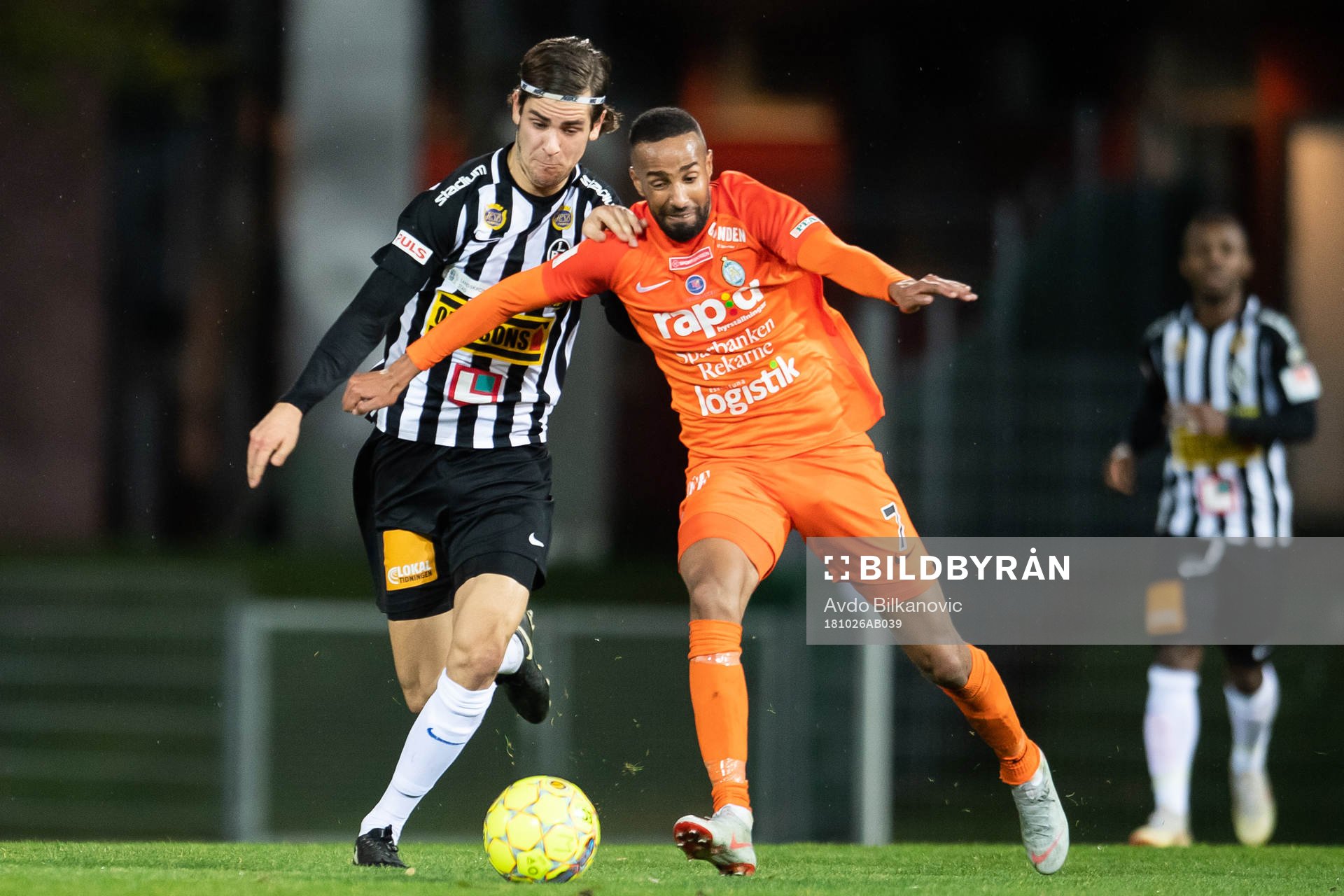 Landskronas Adi Nalic och AFC Eskilstunas Ferid Ali