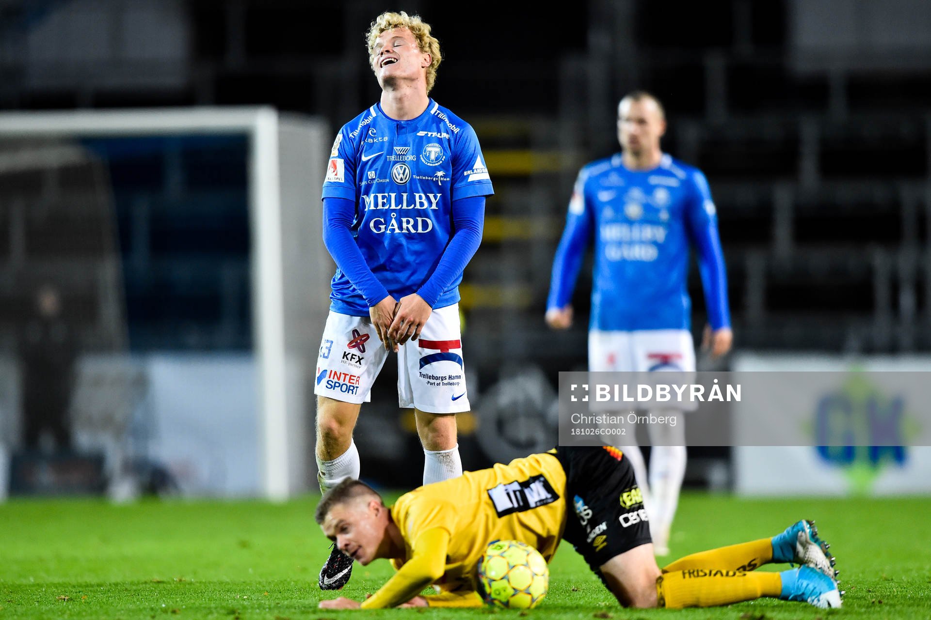 Trelleborgs Freddie Brorsson och Elfsborgs Samuel Holmén
