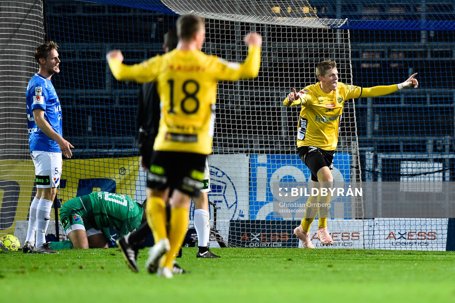 Elfsborgs Joakim Nilsson jublar