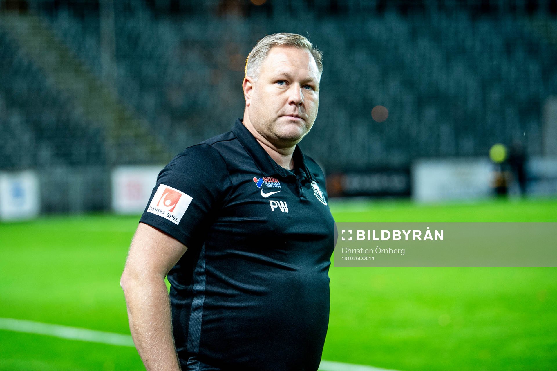 Trelleborgs tränare Patrick Winqvist