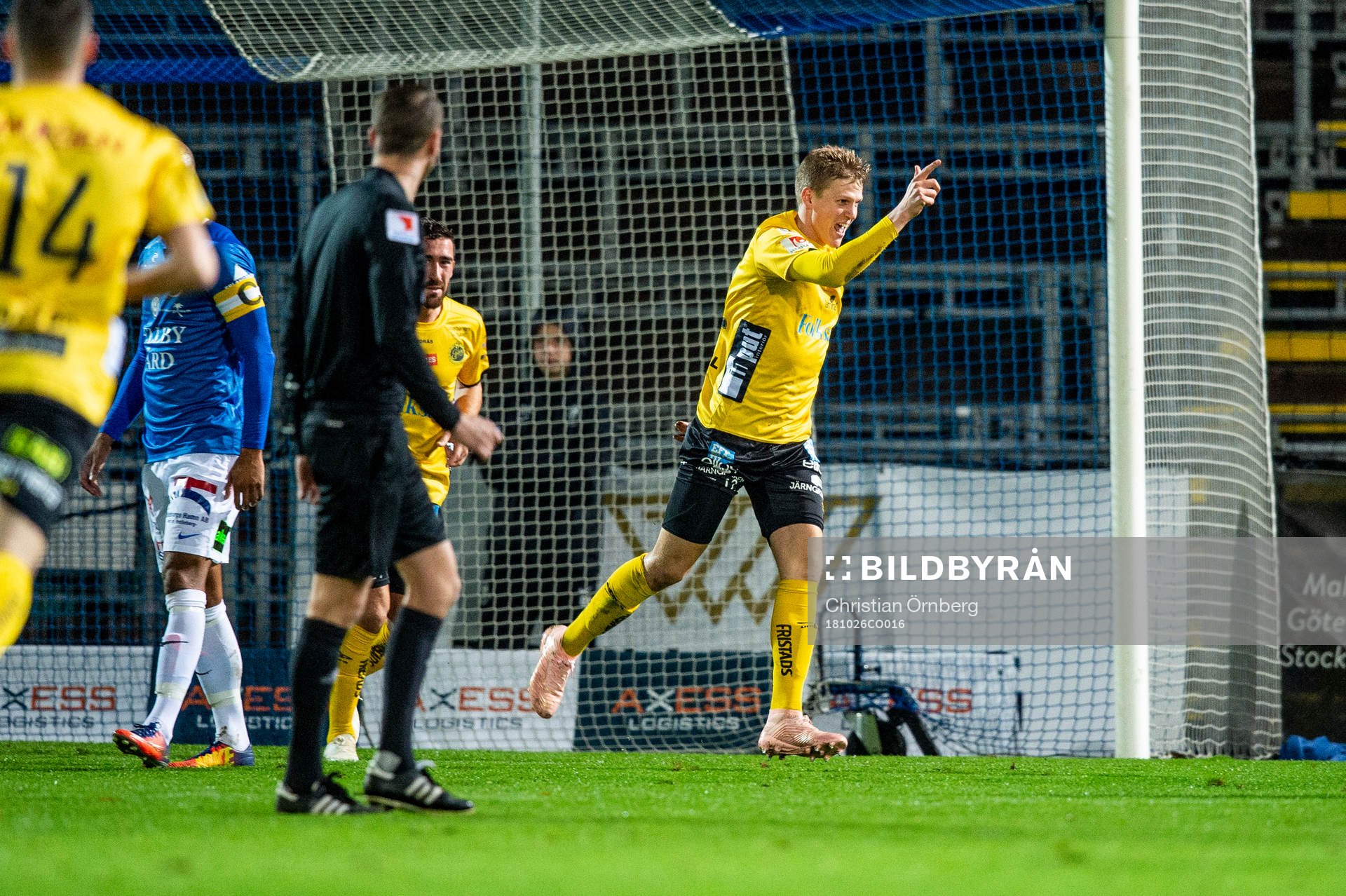Elfsborgs Joakim Nilsson jublar