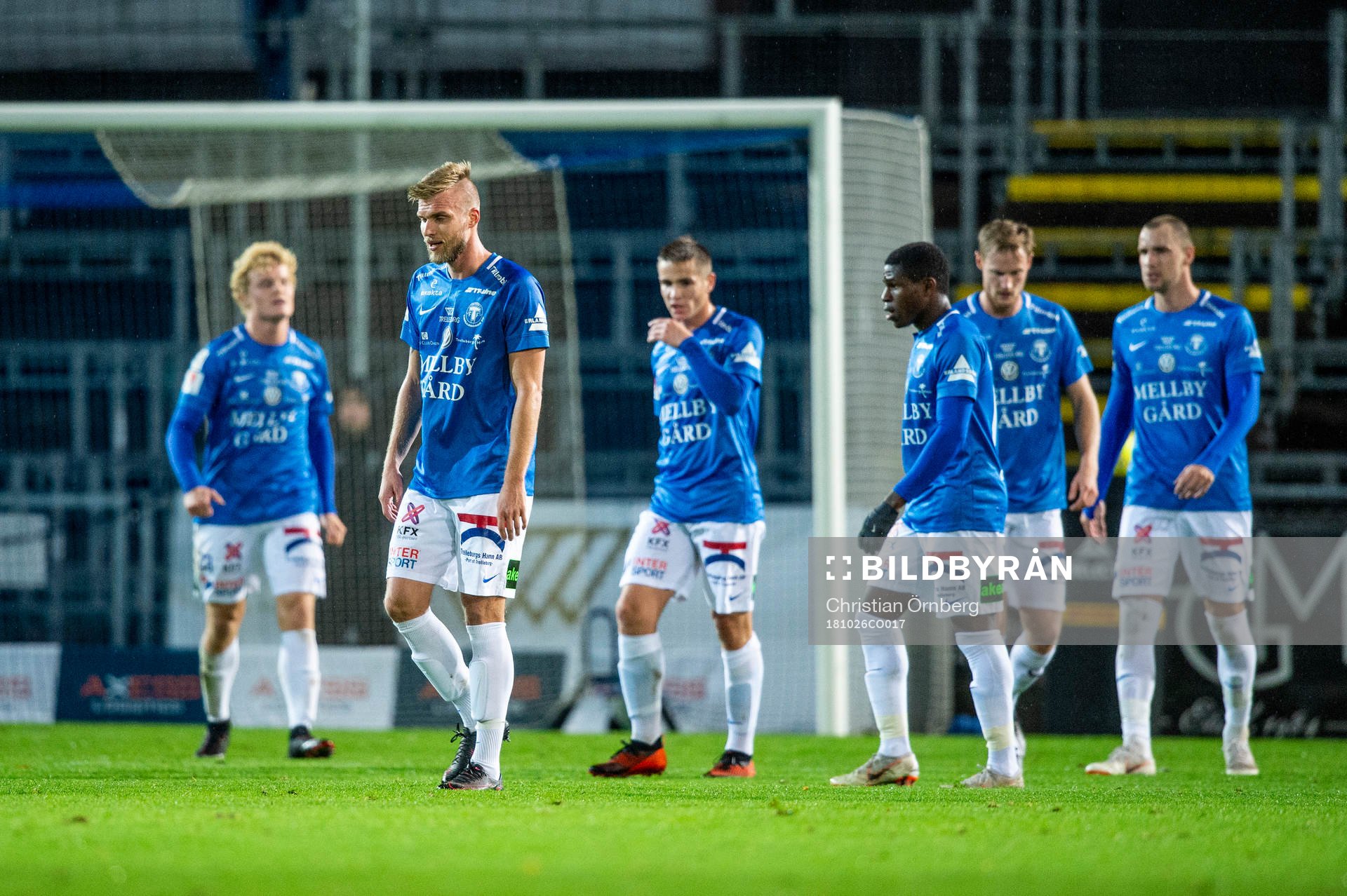 Trelleborgs spelare deppar