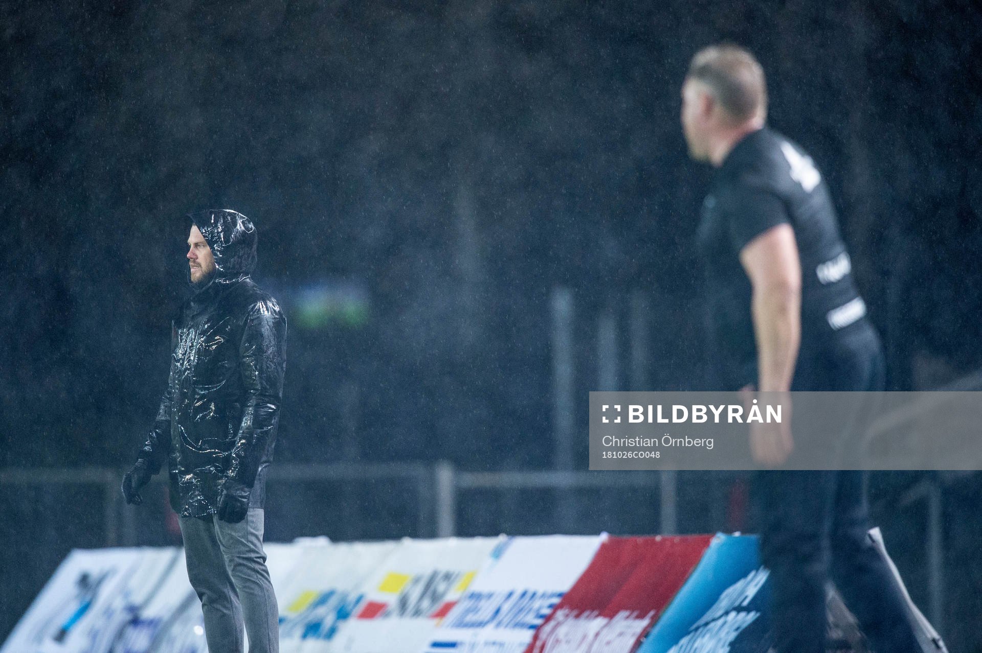 Elfsborgs manager Jimmy Thelin och Trelleborgs tränare