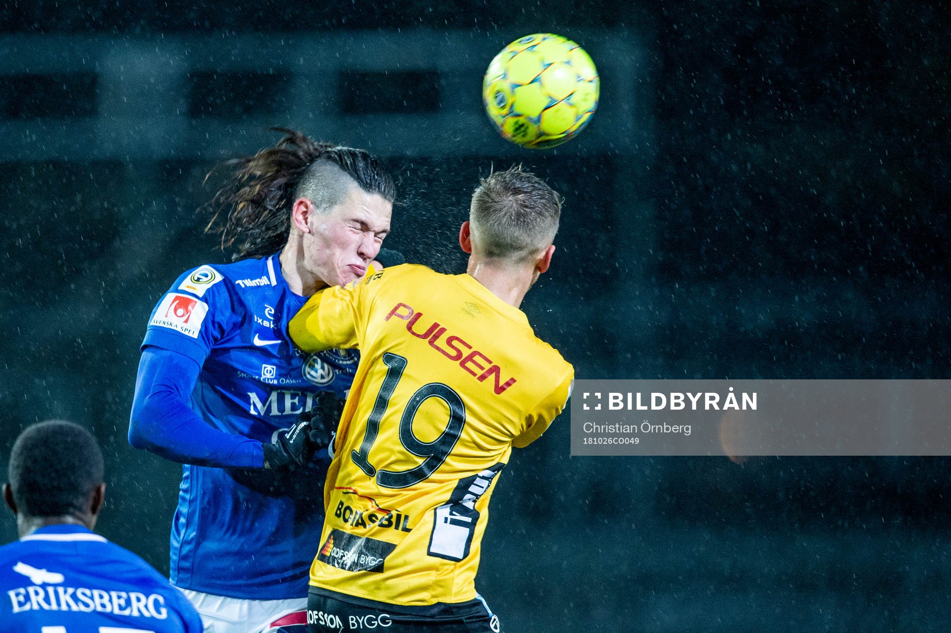 Trelleborgs Isak Jönsson och Elfsborgs Jesper Karlsson