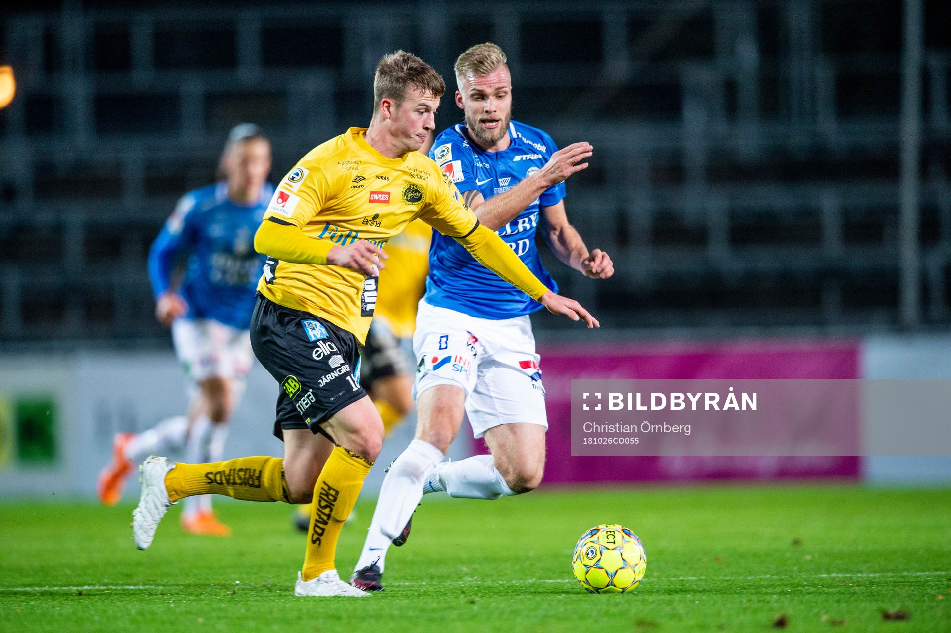 Elfsborgs Simon Olsson mot Trelleborgs Robin Nilsson