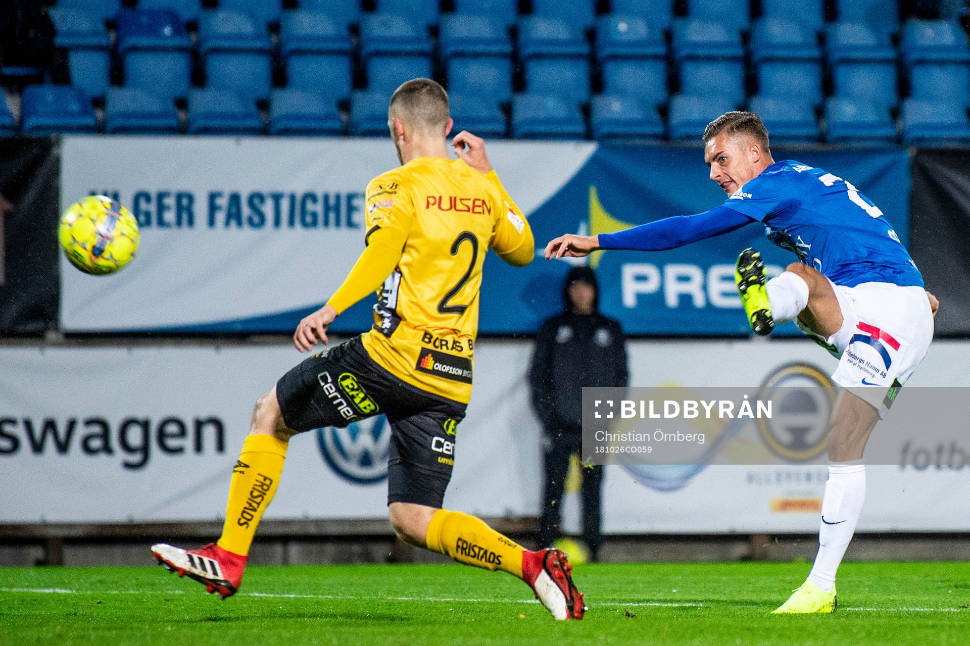 Elfsborgs Jesper Manns och Trelleborgs Felix Hörberg