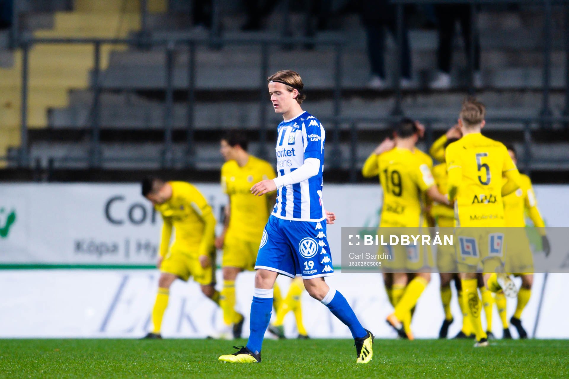 IFK Göteborgs Victor Wernersson deppar