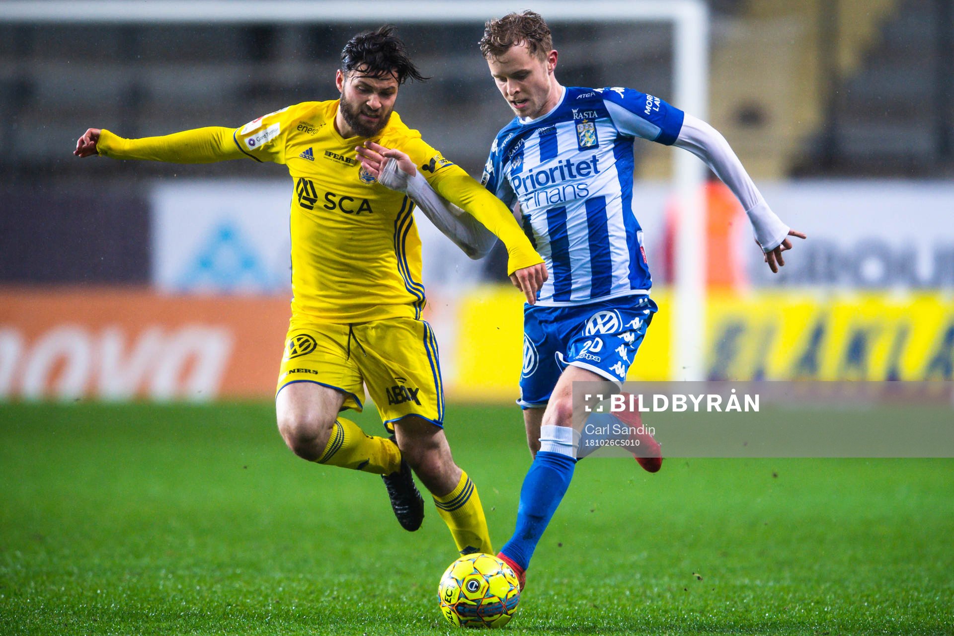 Sundsvalls Jonathan Tamimi Syberg och IFK Göteborgs Victor