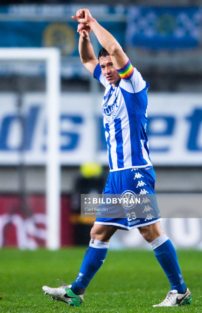 IFK Göteborgs David Boo Wiklander gestikulerar