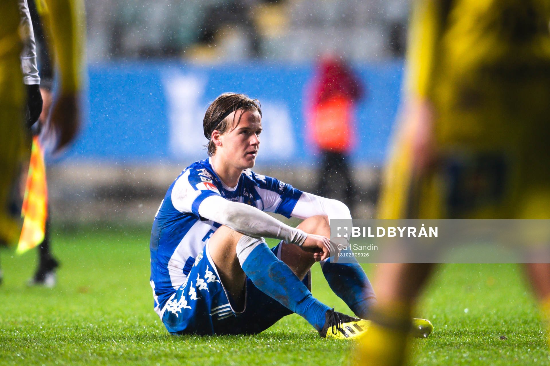 IFK Göteborgs August Erlingmark deppar