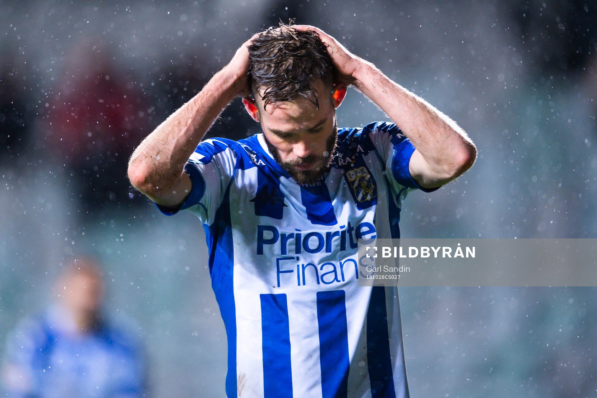 IFK Göteborgs Emil Salomonsson deppar