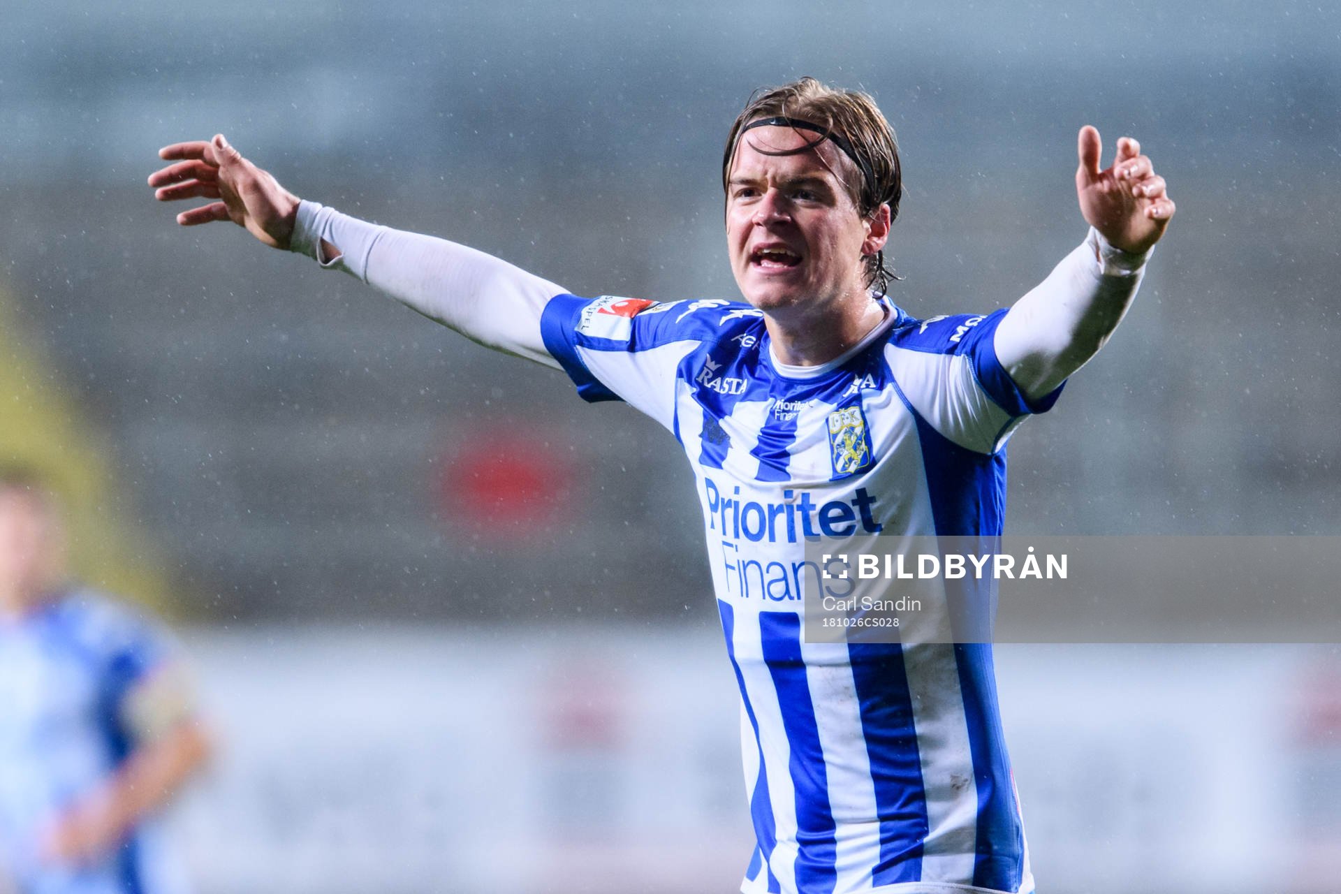 IFK Göteborgs August Erlingmark reagerar