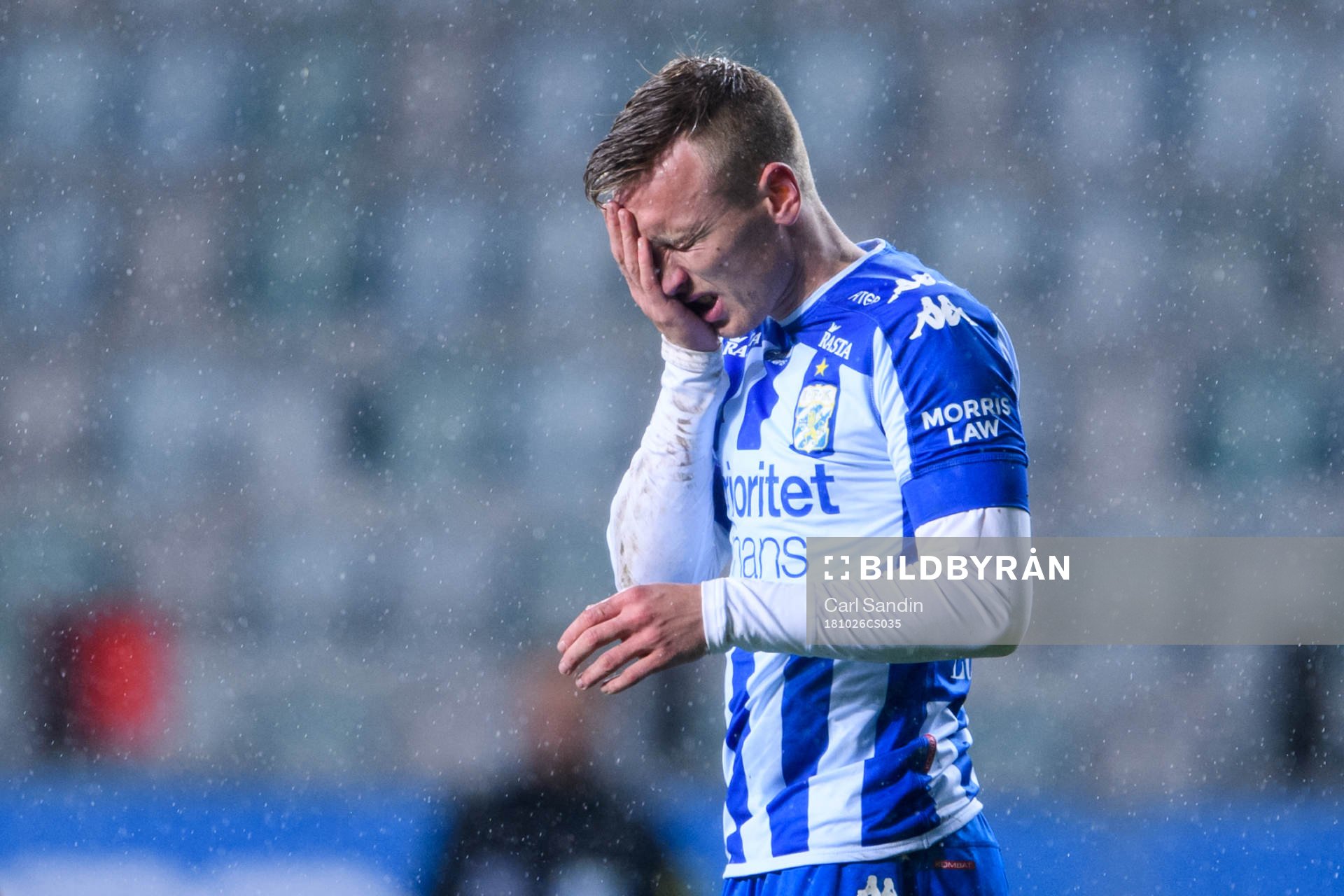 IFK Göteborgs Sebastian Ohlsson deppar