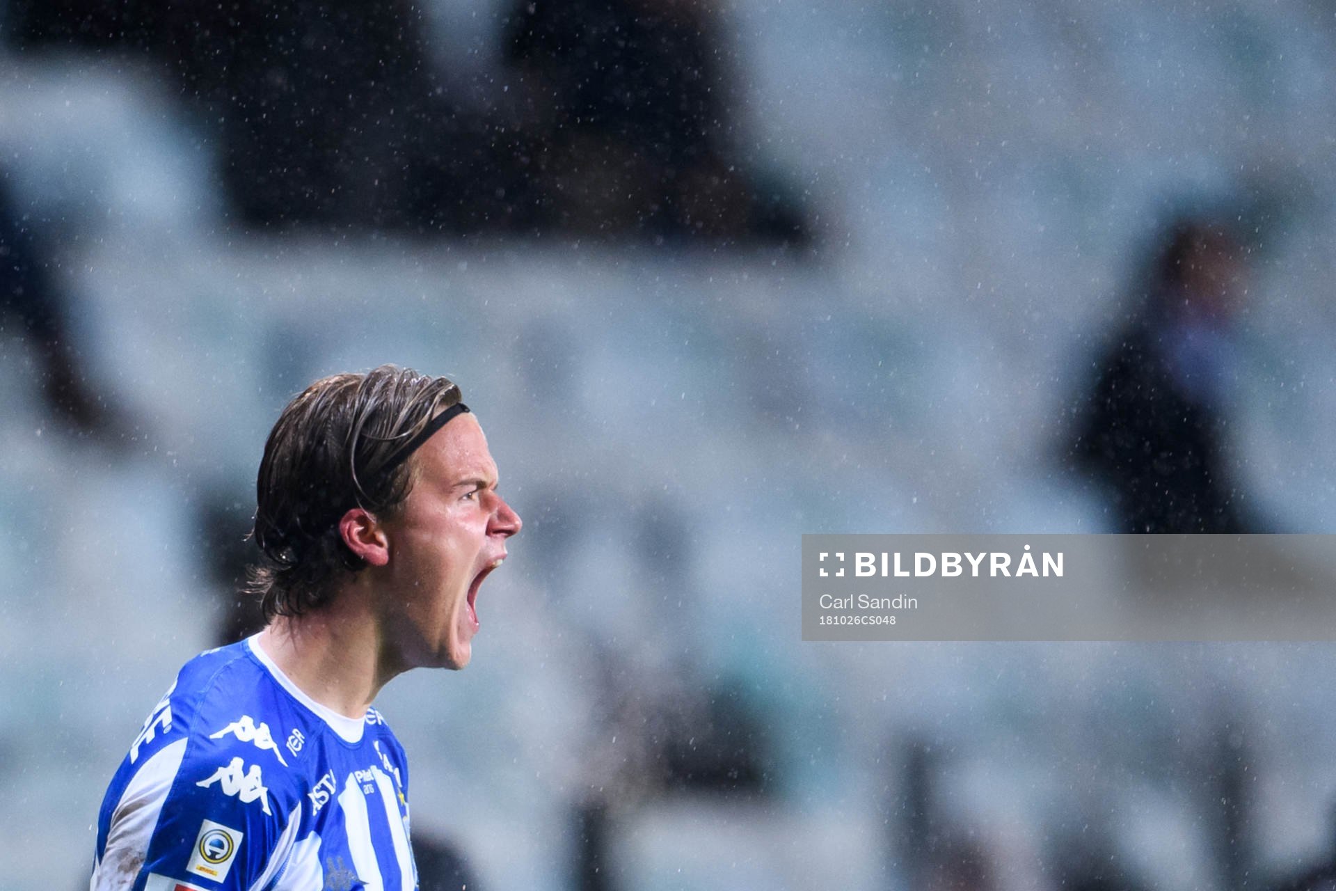 IFK Göteborgs August Erlingmark reagerar