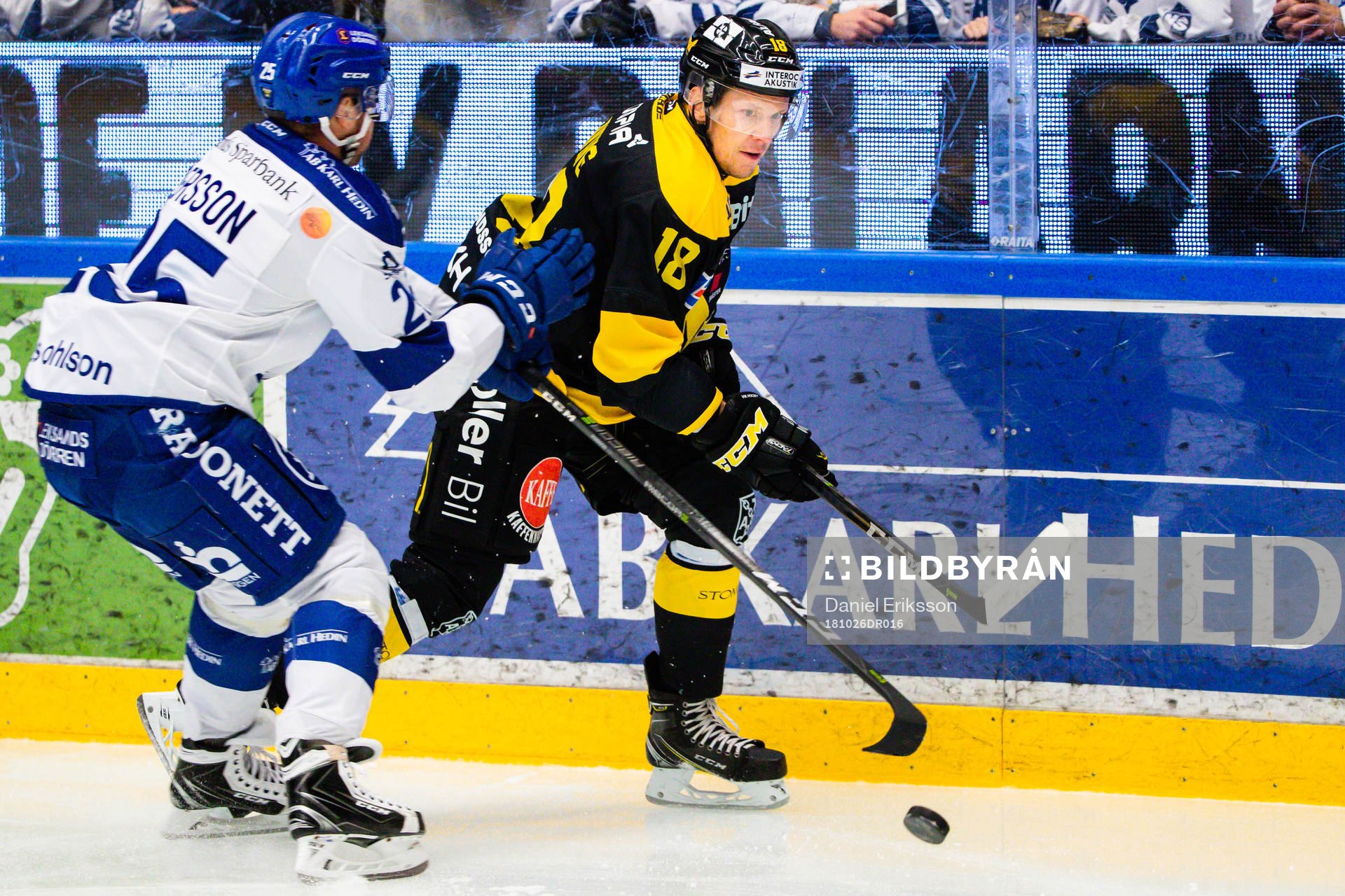 Leksands Linus Persson  och Västerås Jonas Liwing