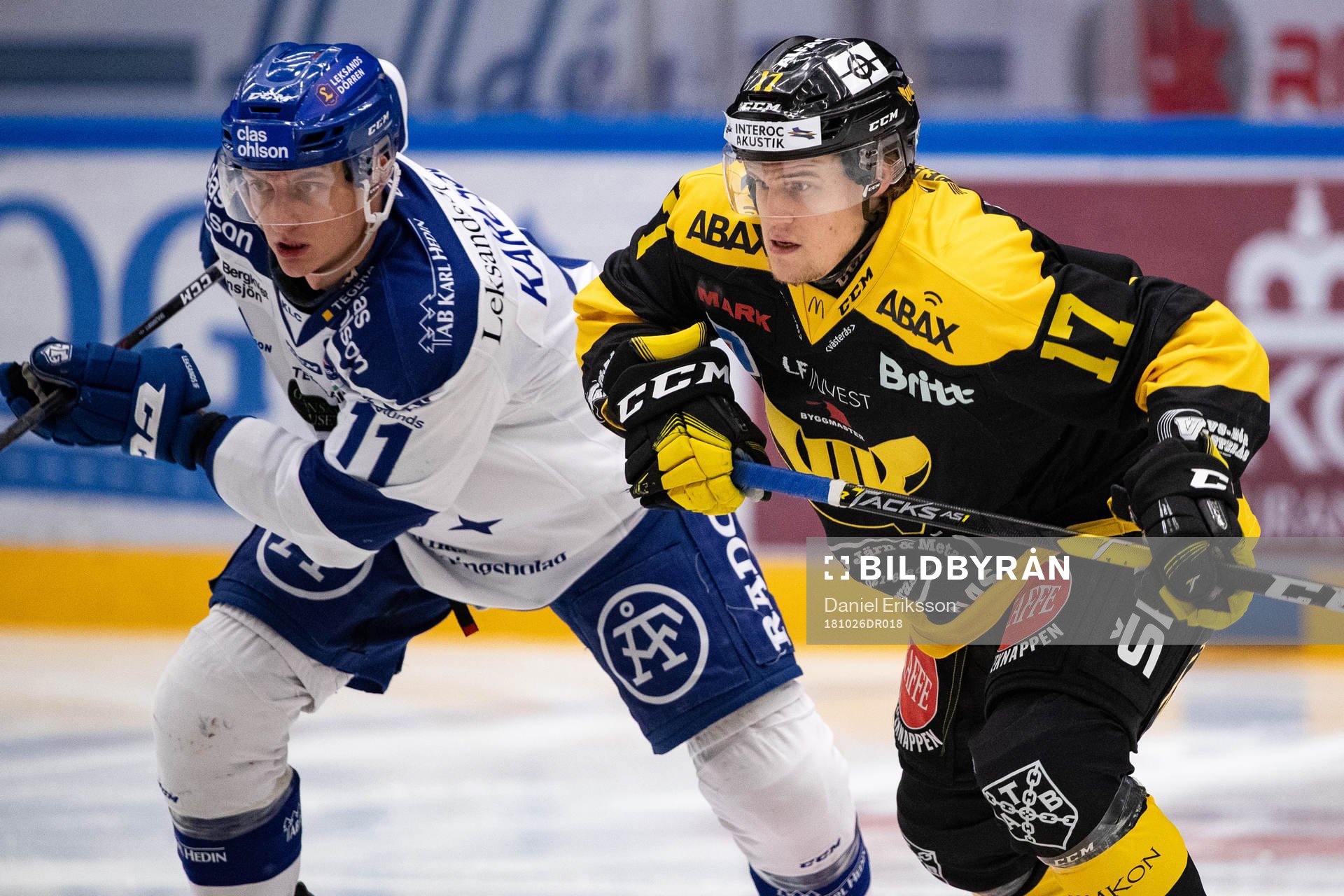 Leksands Martin Karlsson oh Västerås William Wikman