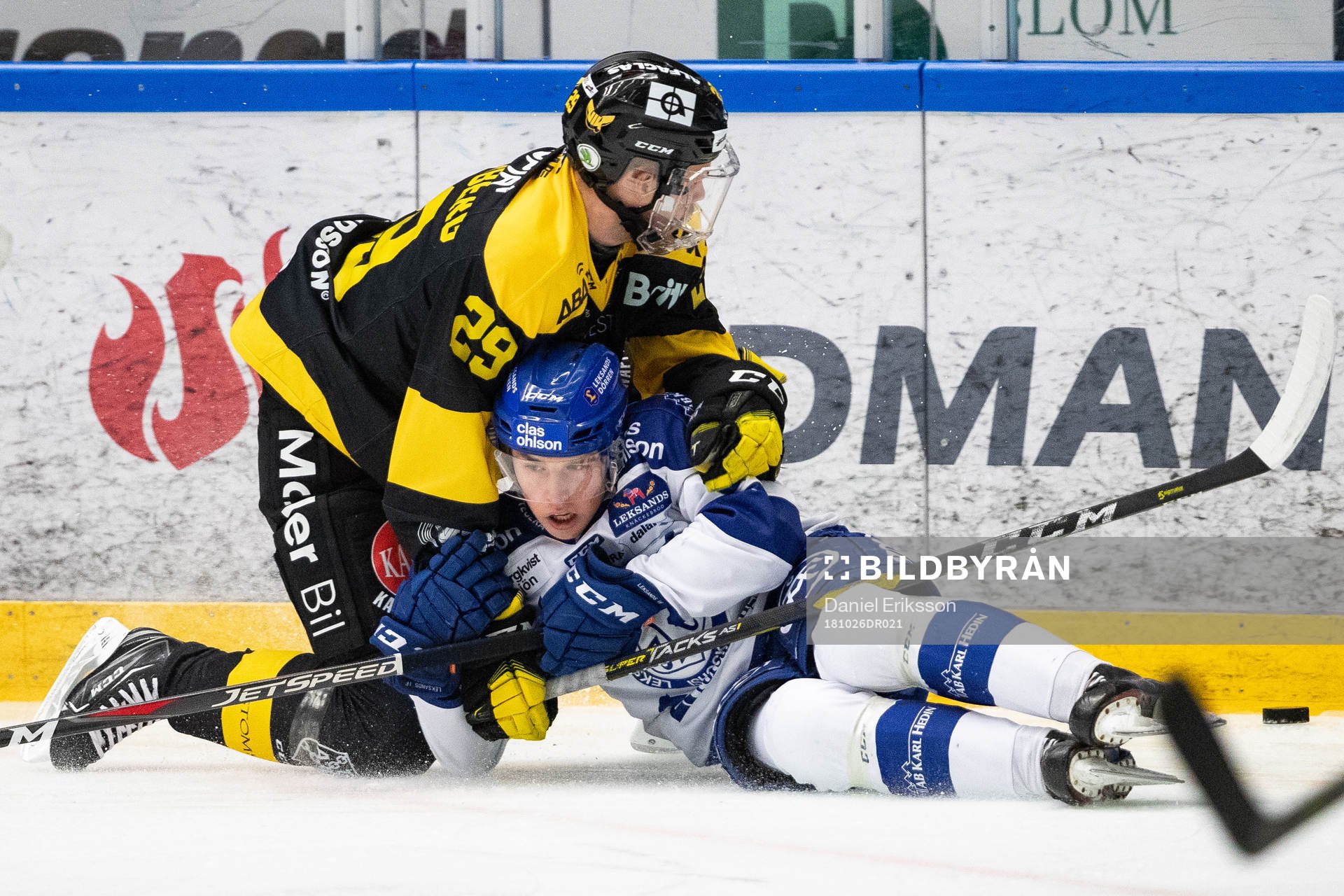 Västerås Jesper Cederberg  och Leksands Marcus Karlberg