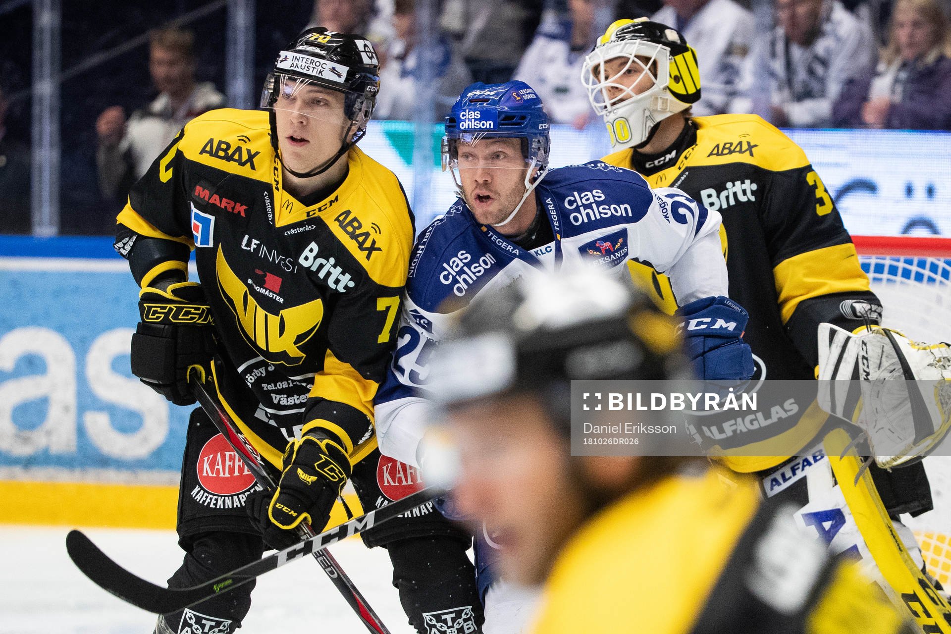 Västerås Acke Ringströmoch Leksands Linus Persson
