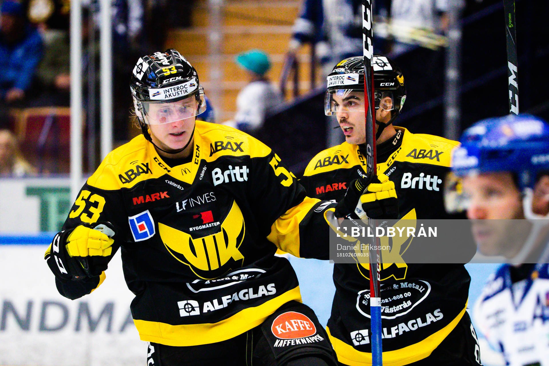 Västerås Anthon Eriksson jublar