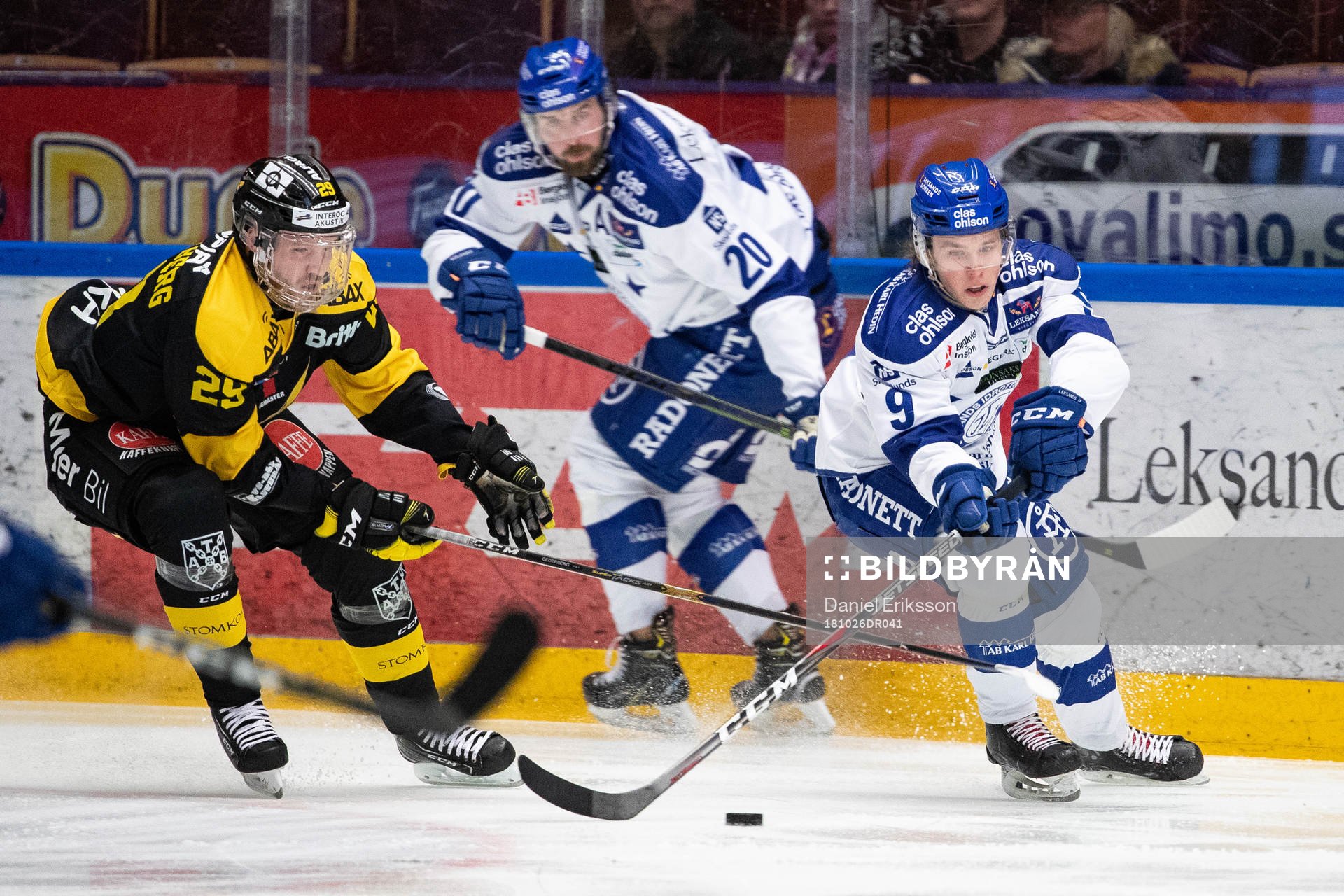 Västerås Marcus Bergman och Leksands Marcus Karlberg