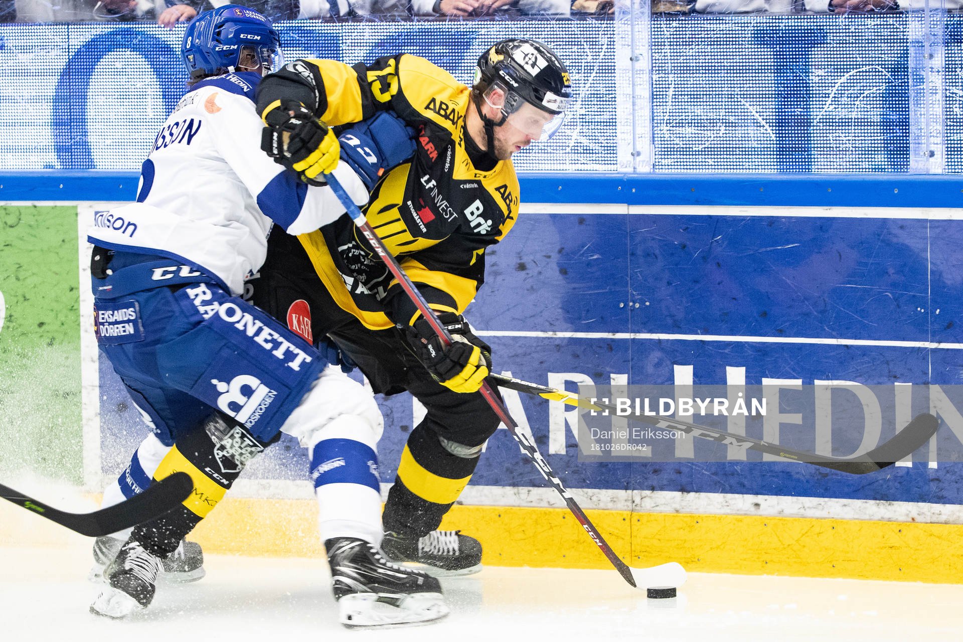Leksands Filip Johansson och Västerås Kenny Källström
