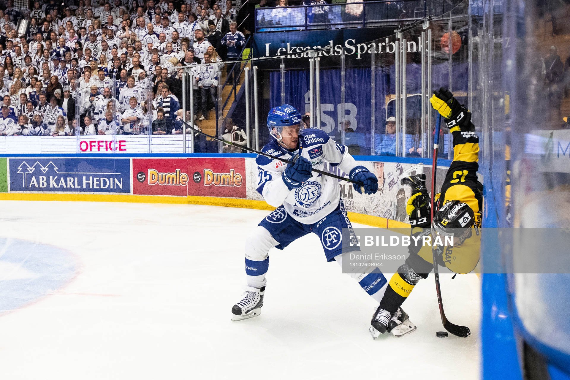 Leksands Linus Persson och Västerås Kalle Östman