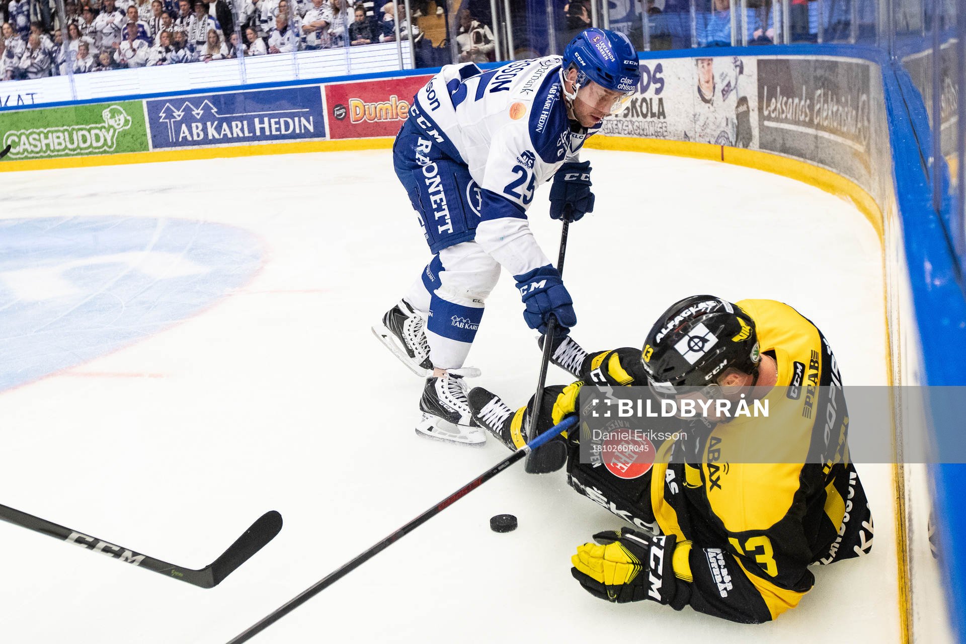 Leksands Linus Persson och Västerås Kalle Östman