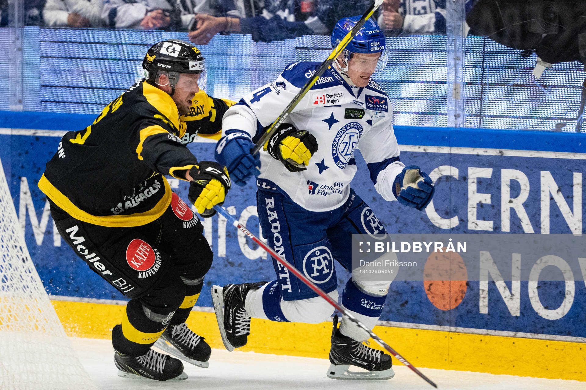 Västerås Marcus Bergman och Leksands Mattias Nilsson