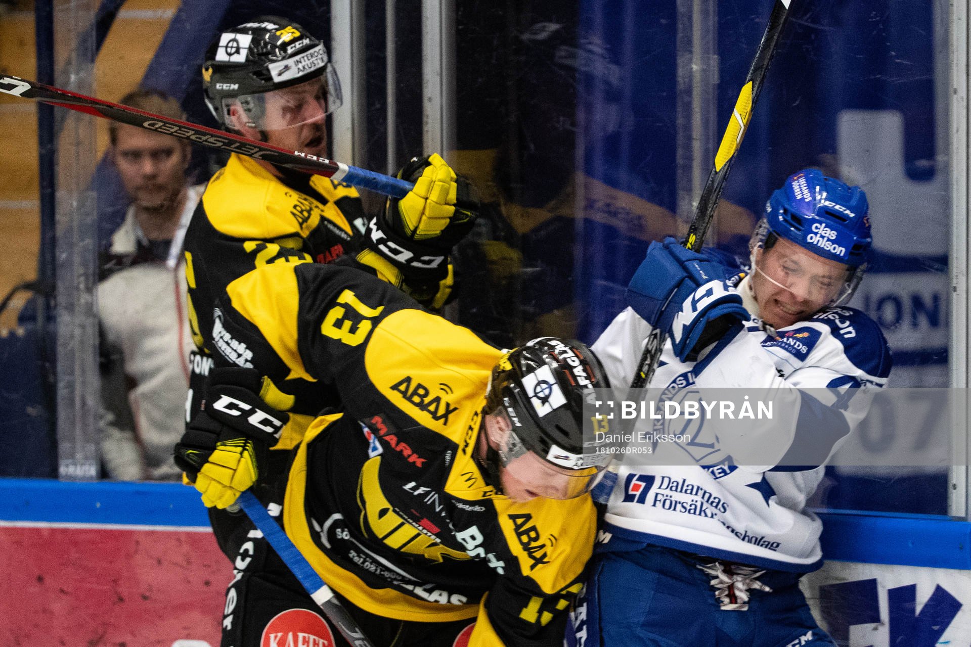 Västerås Marcus Bergman och Kalle Östman  och Leksands