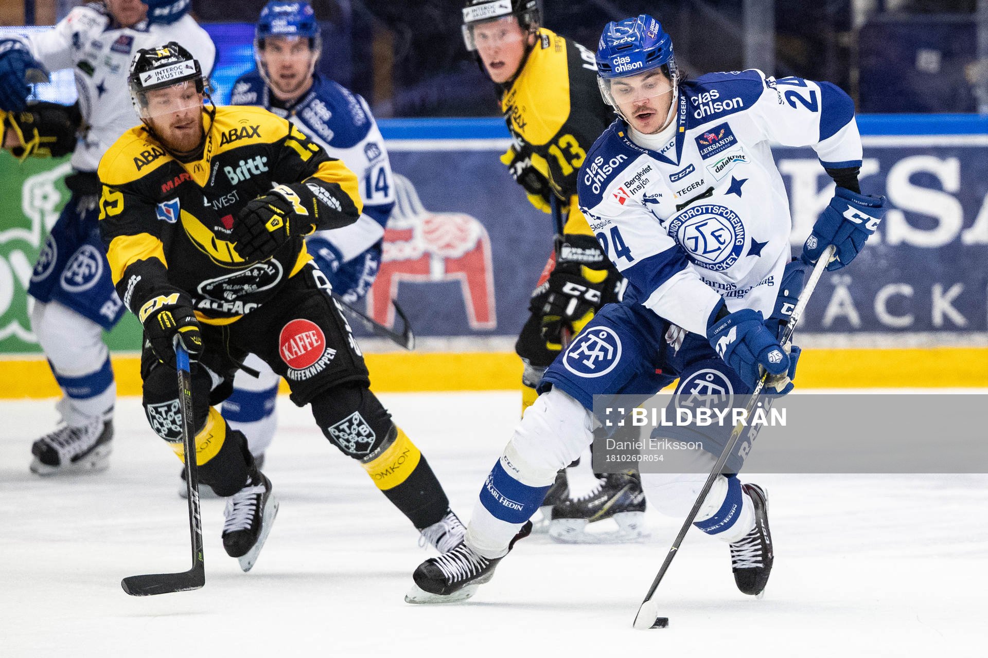 Leksands Thomas Valkvæ Olsen  och Västerås Chris Langkow