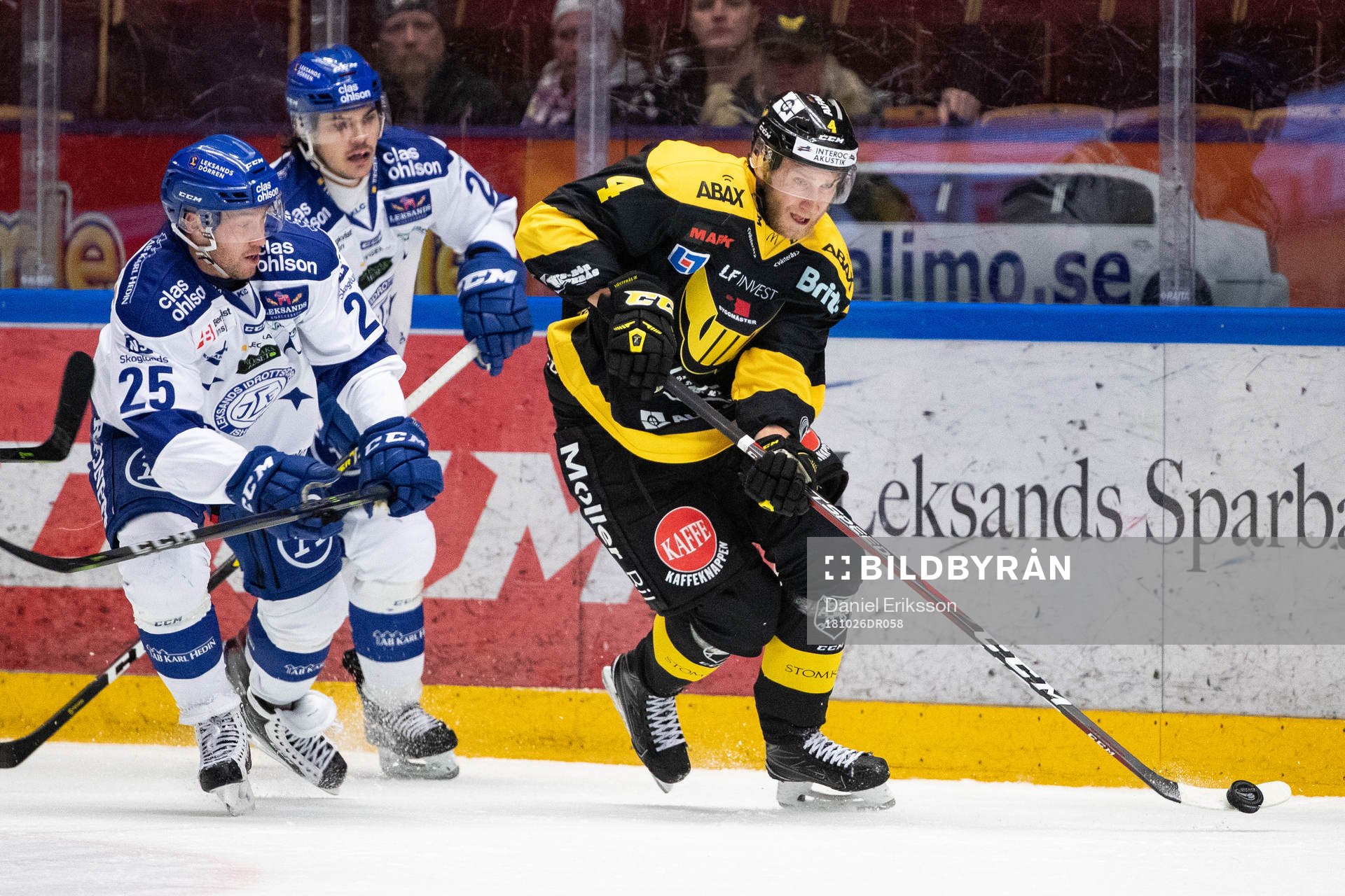 Leksands Linus Persson och Västerås Alexander Younan
