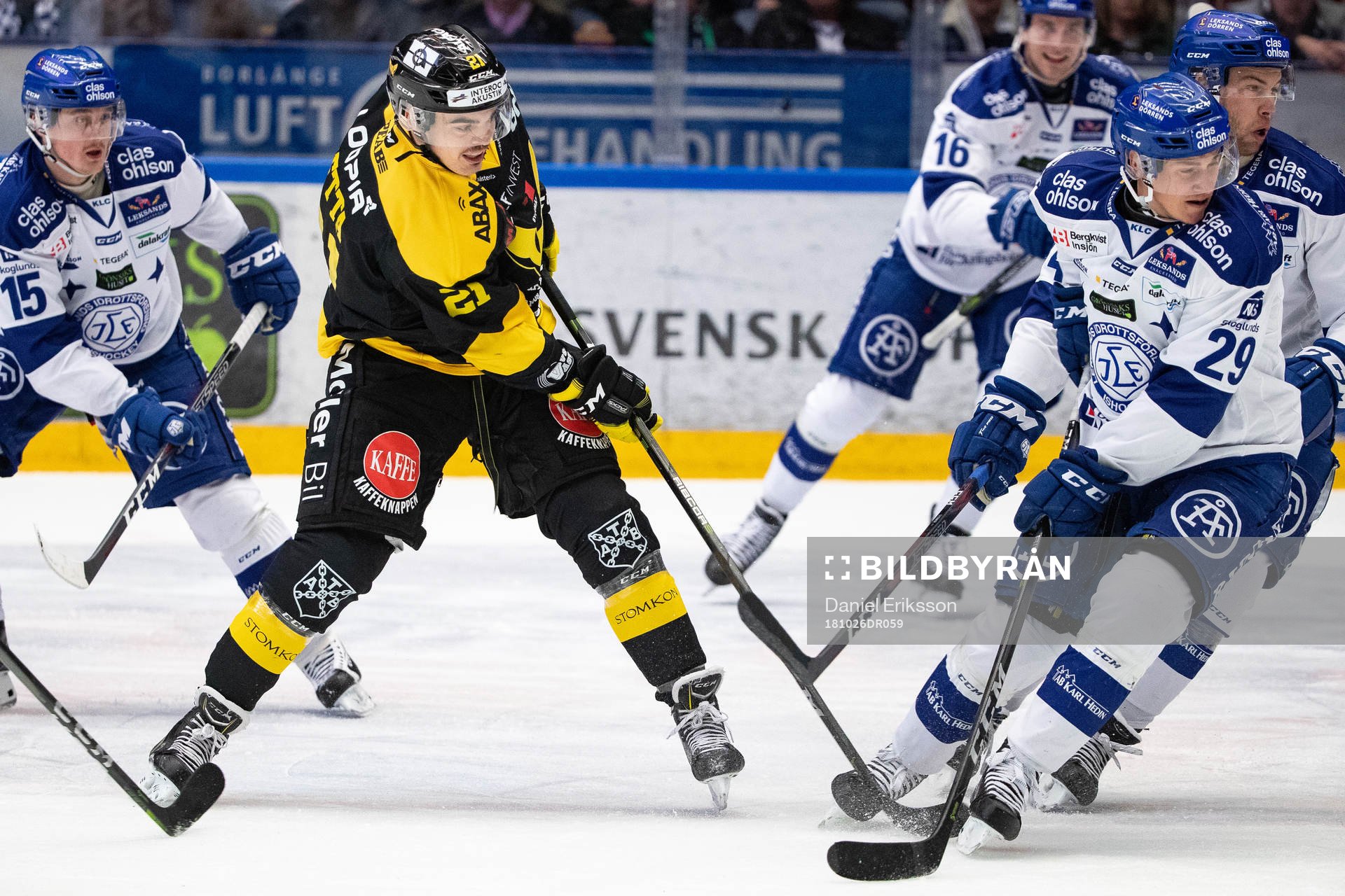Västerås Fredrik Hetta  och Leksands David Rundqvist