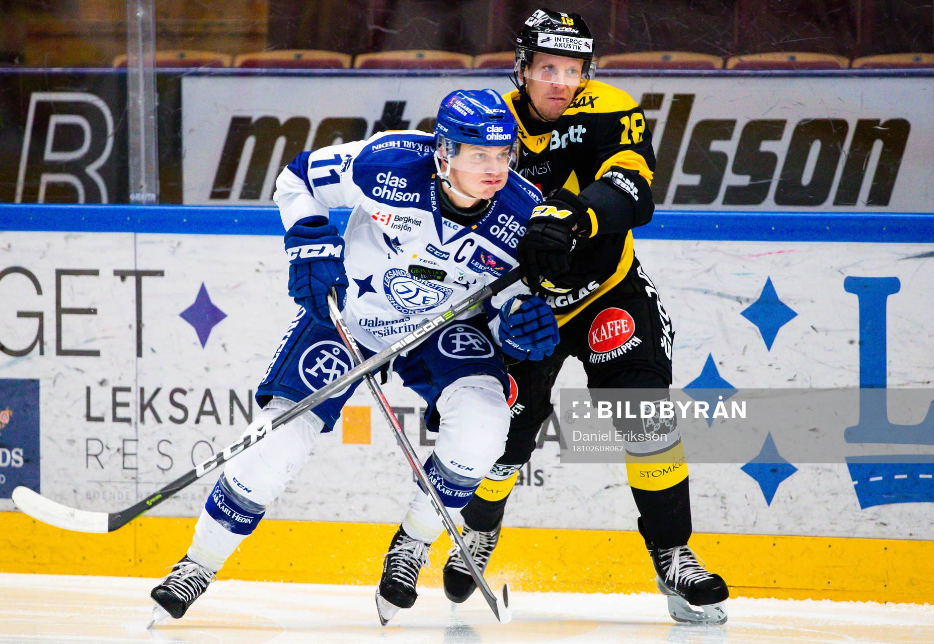 Leksands Martin Karlsson och Västerås Jonas Liwing