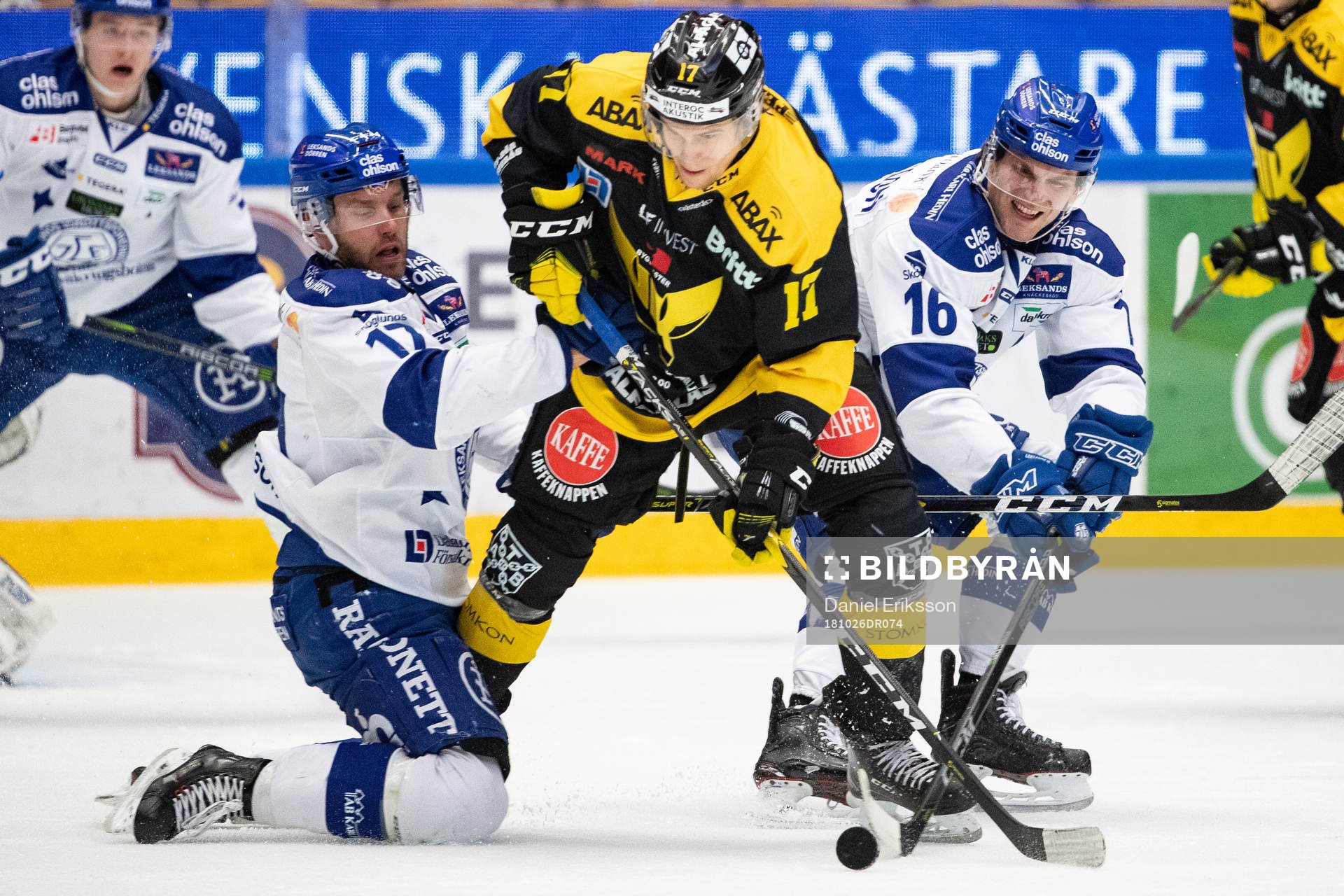 Leksands Jesper Ollas och Västerås William Wikman och