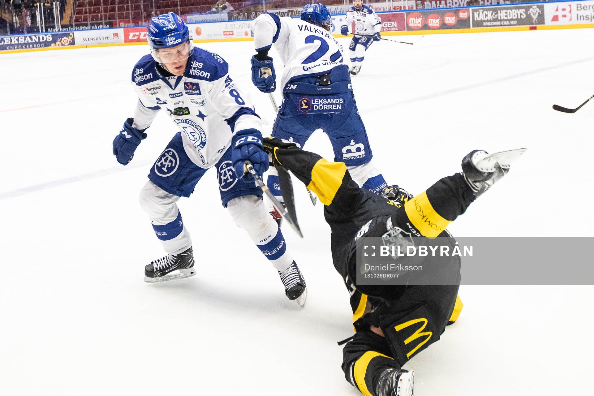 Leksands Filip Johansson och Västerås Jesper Johansson