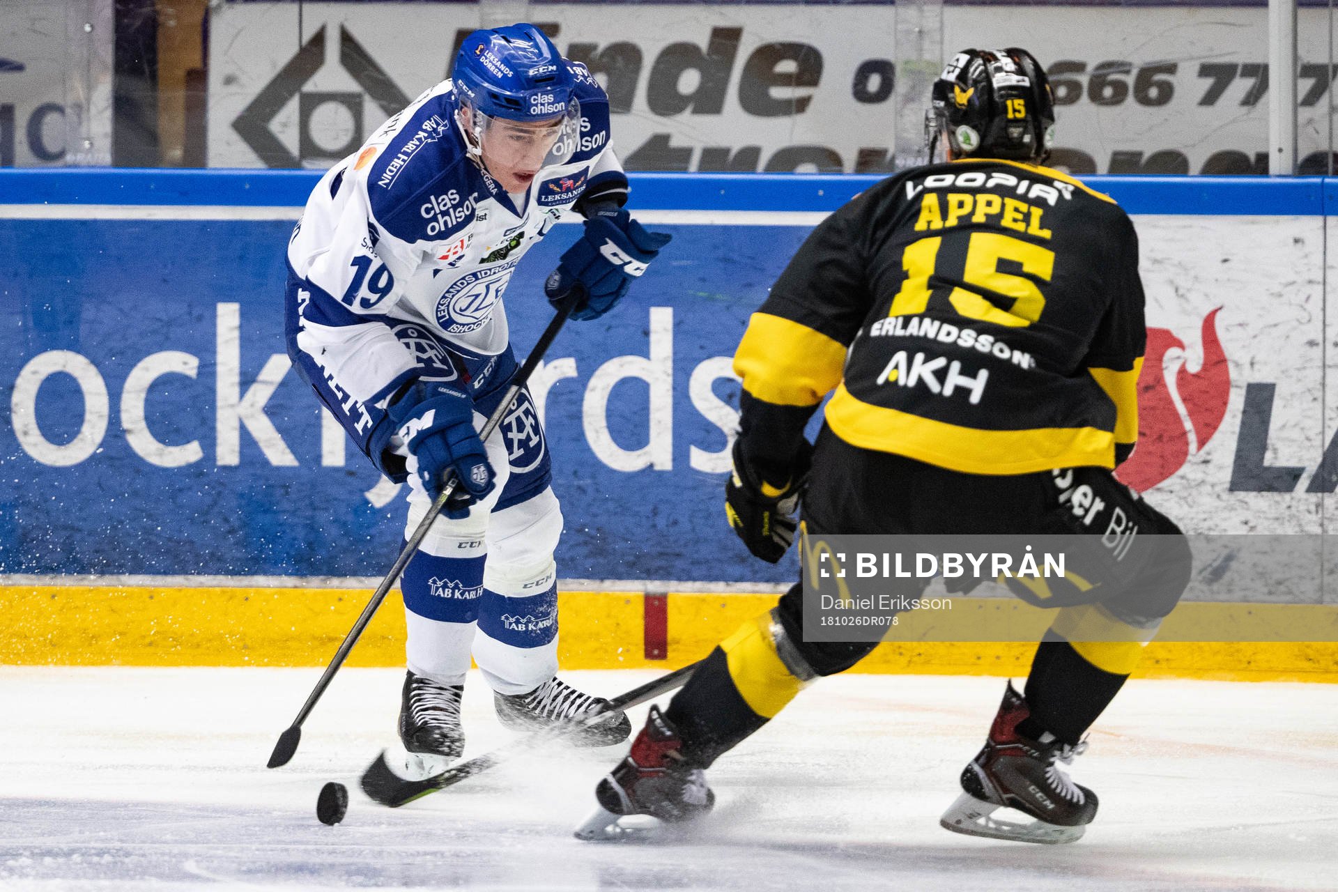 Leksands Tobias Forsberg och Västerås Jesper Appel