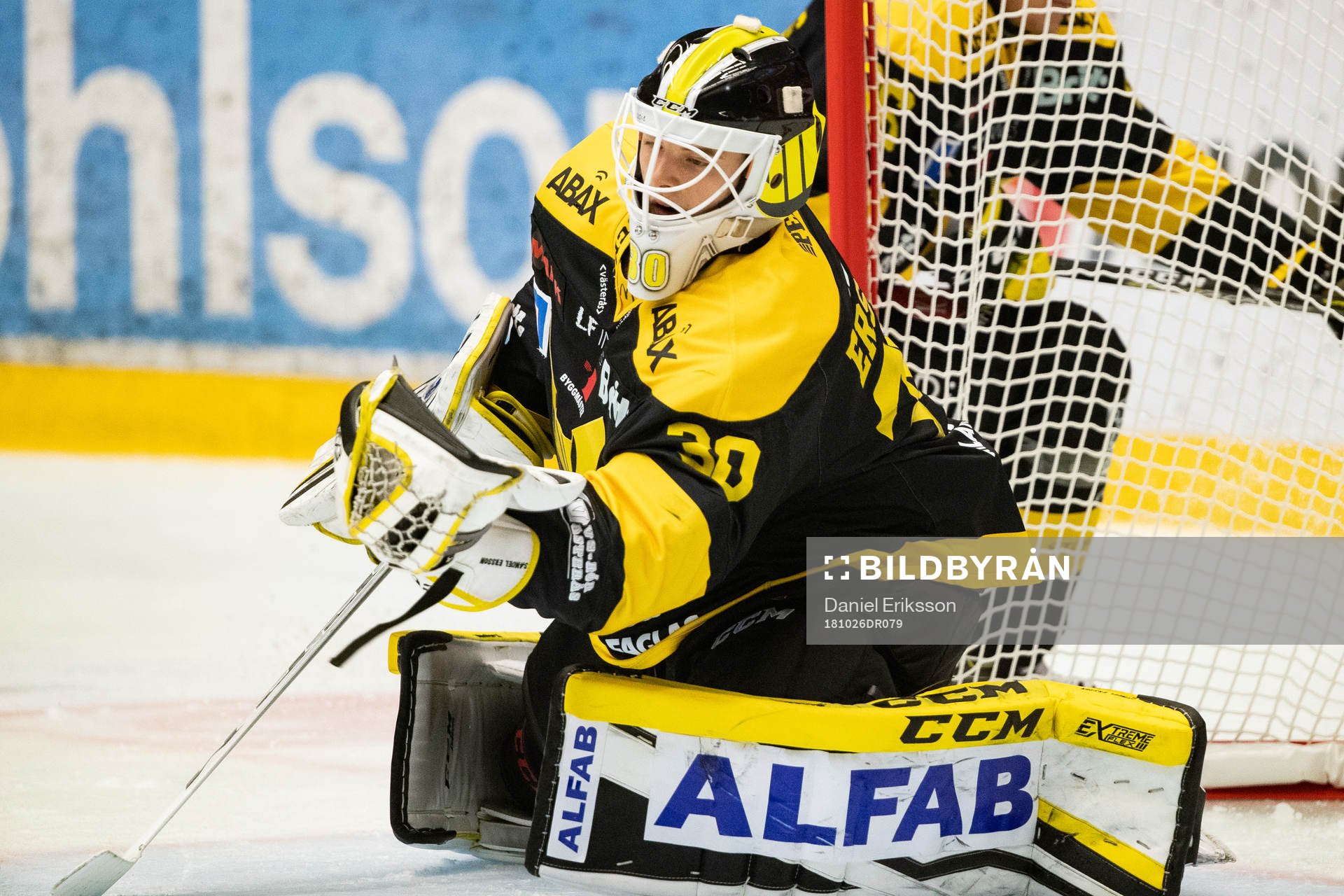 Västerås målvakt Samuel Ersson