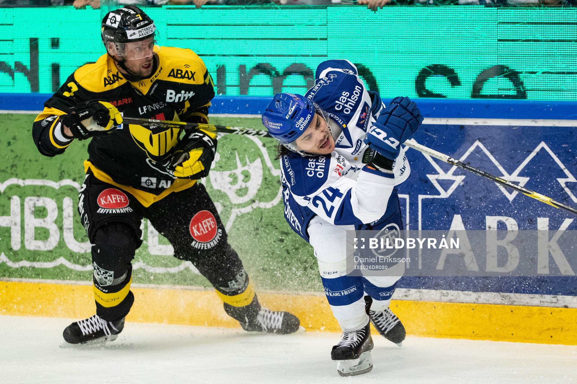 Västerås Morgan Hassel och Leksands Thomas Valkvæ Olsen
