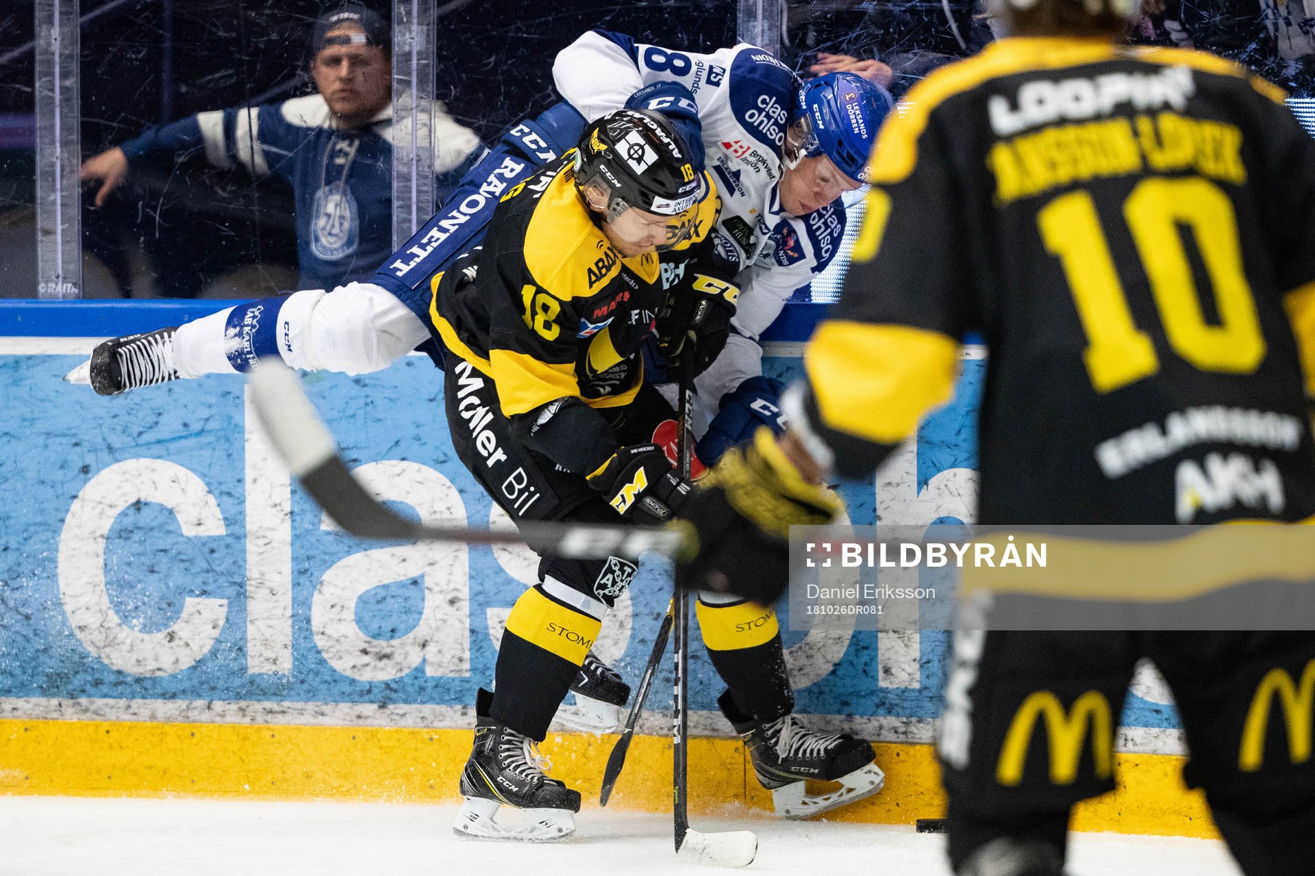 Leksands Filip Johansson och Västerås Jonas Liwing
